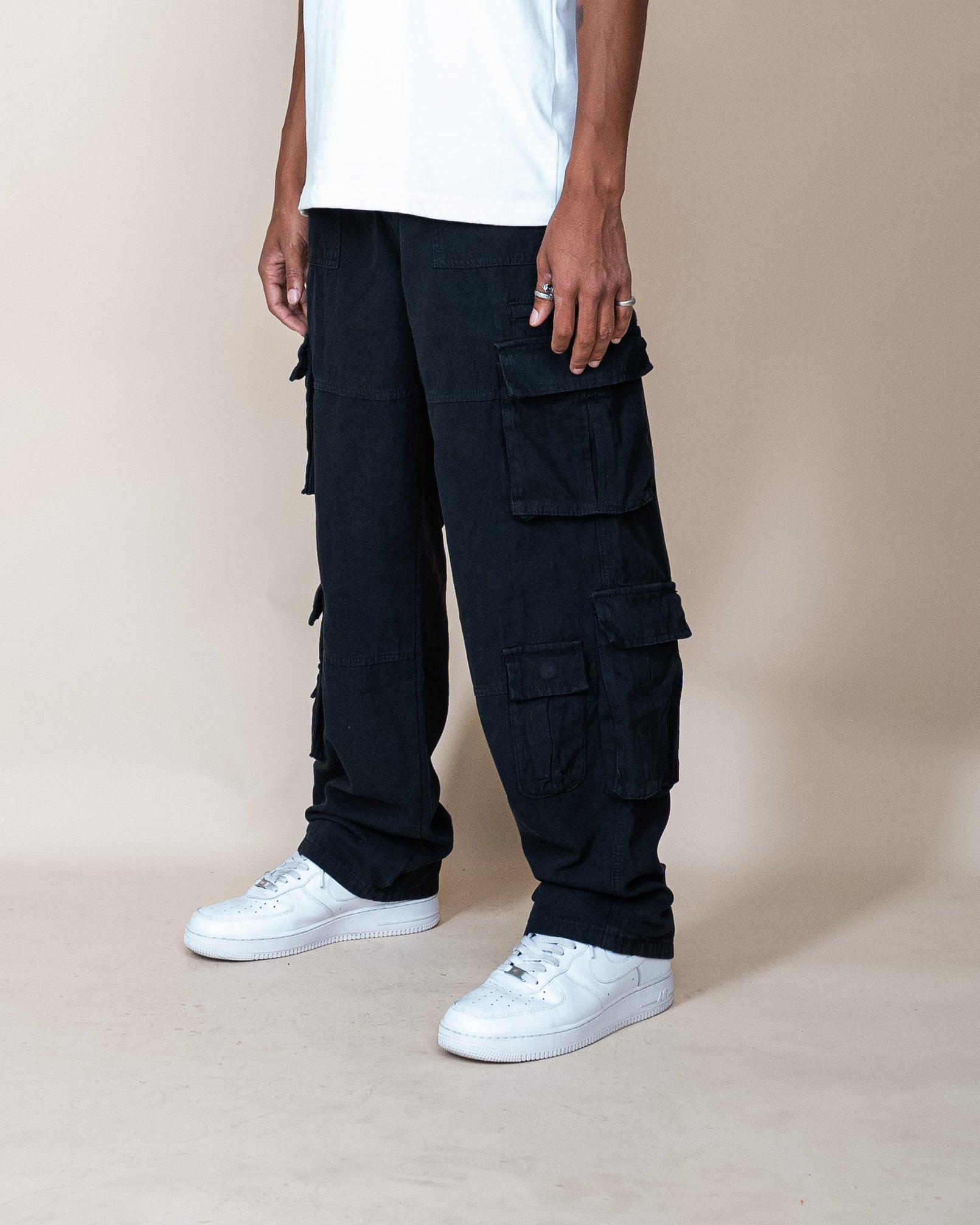 EPTM UTTER CARGO PANTS - BLACK