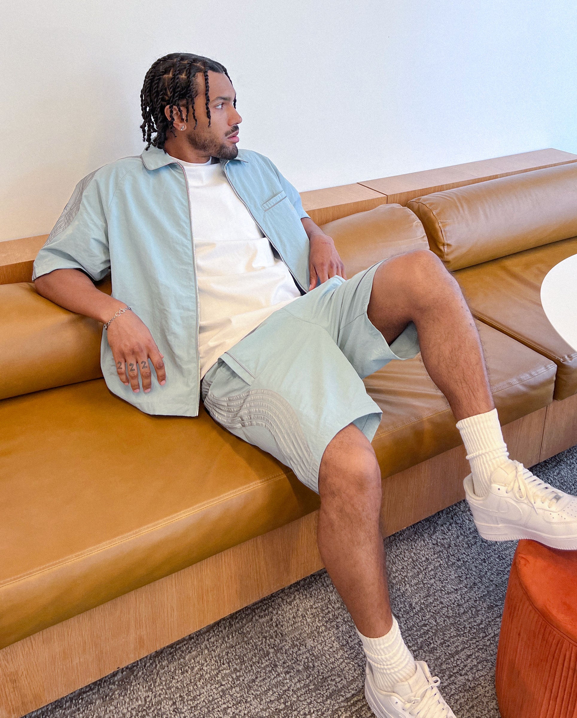 EPTM Vally Shorts - Dusty Blue