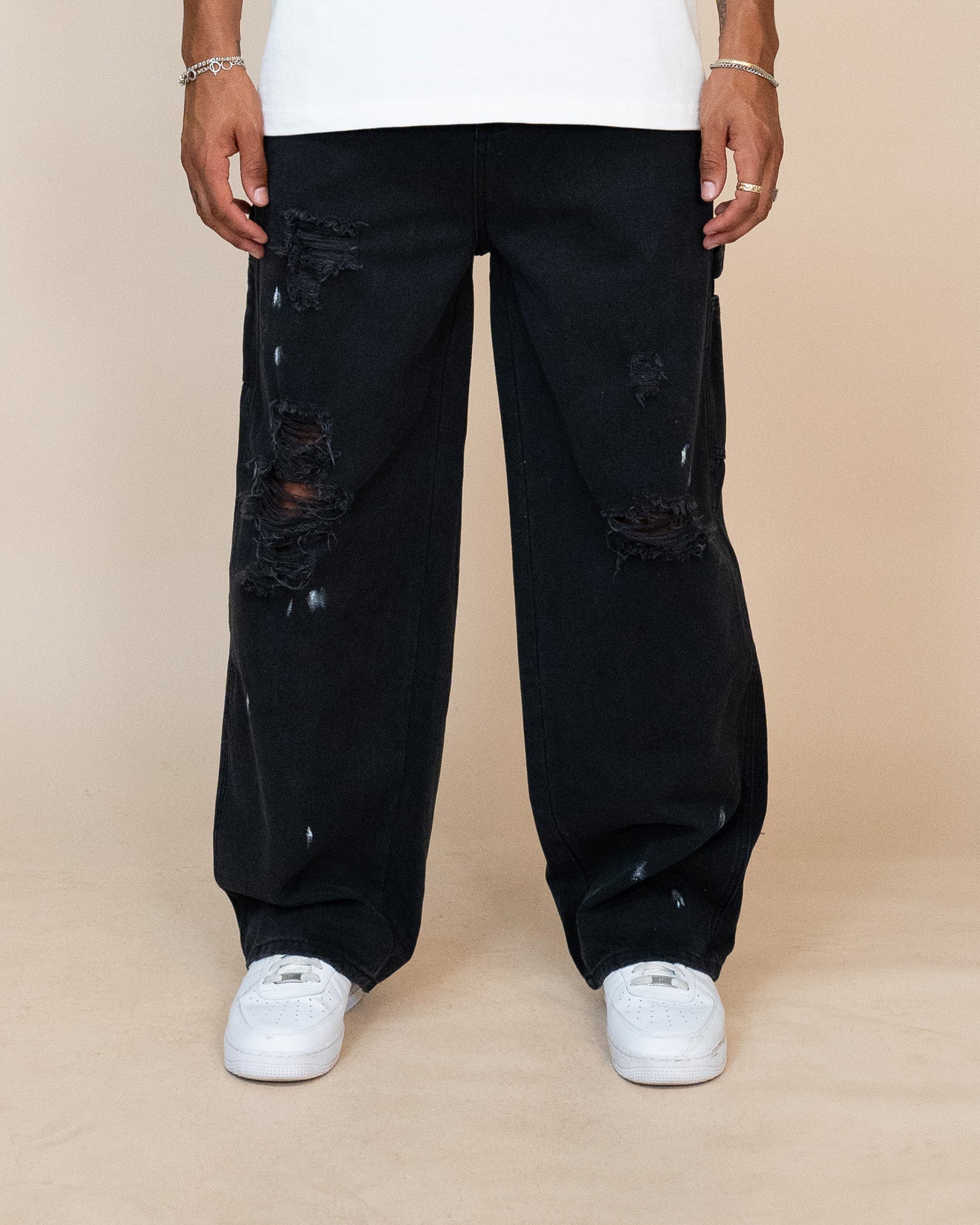 EPTM VINTAGE CARPENTER PANTS - BLACK