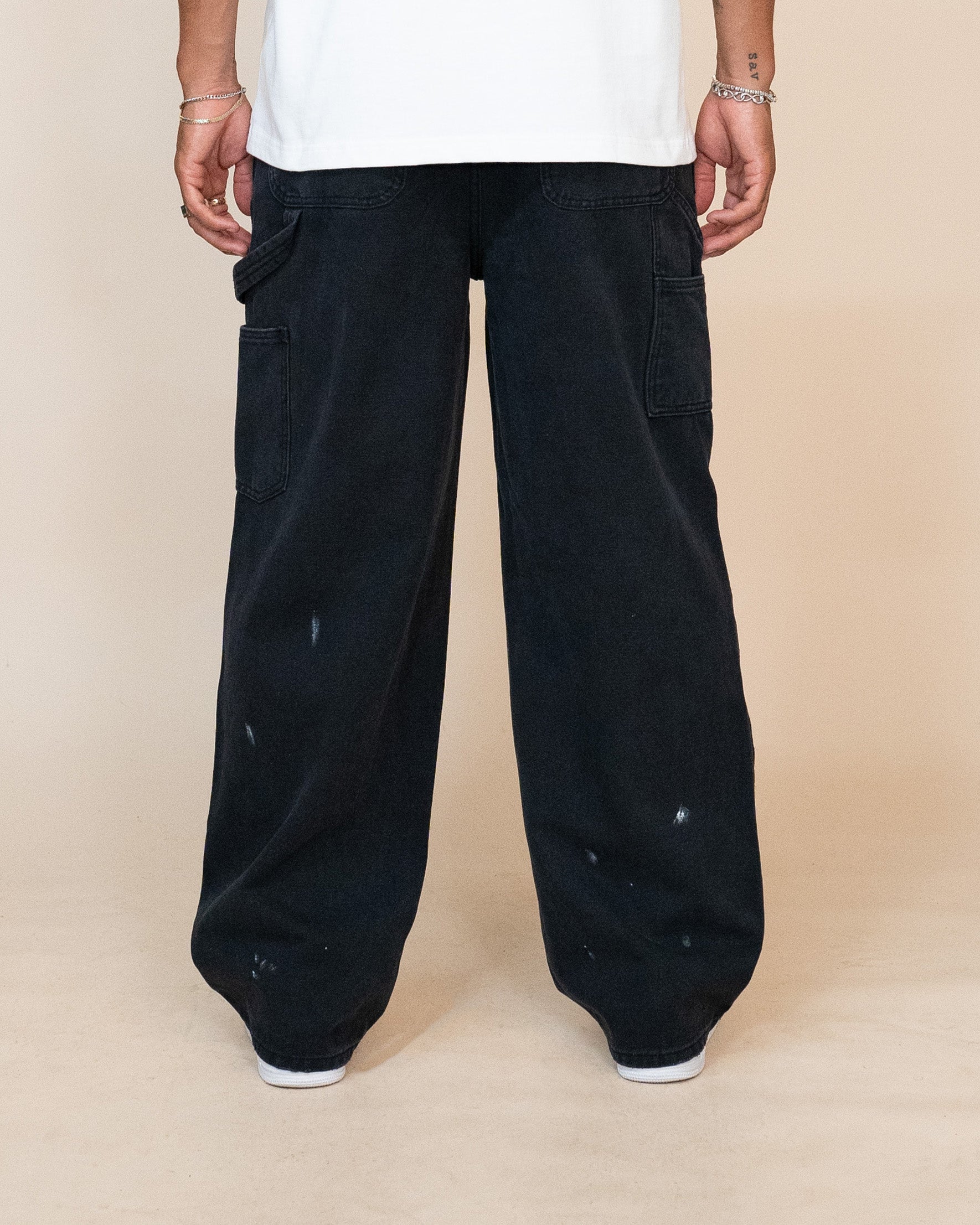 EPTM VINTAGE CARPENTER PANTS - BLACK