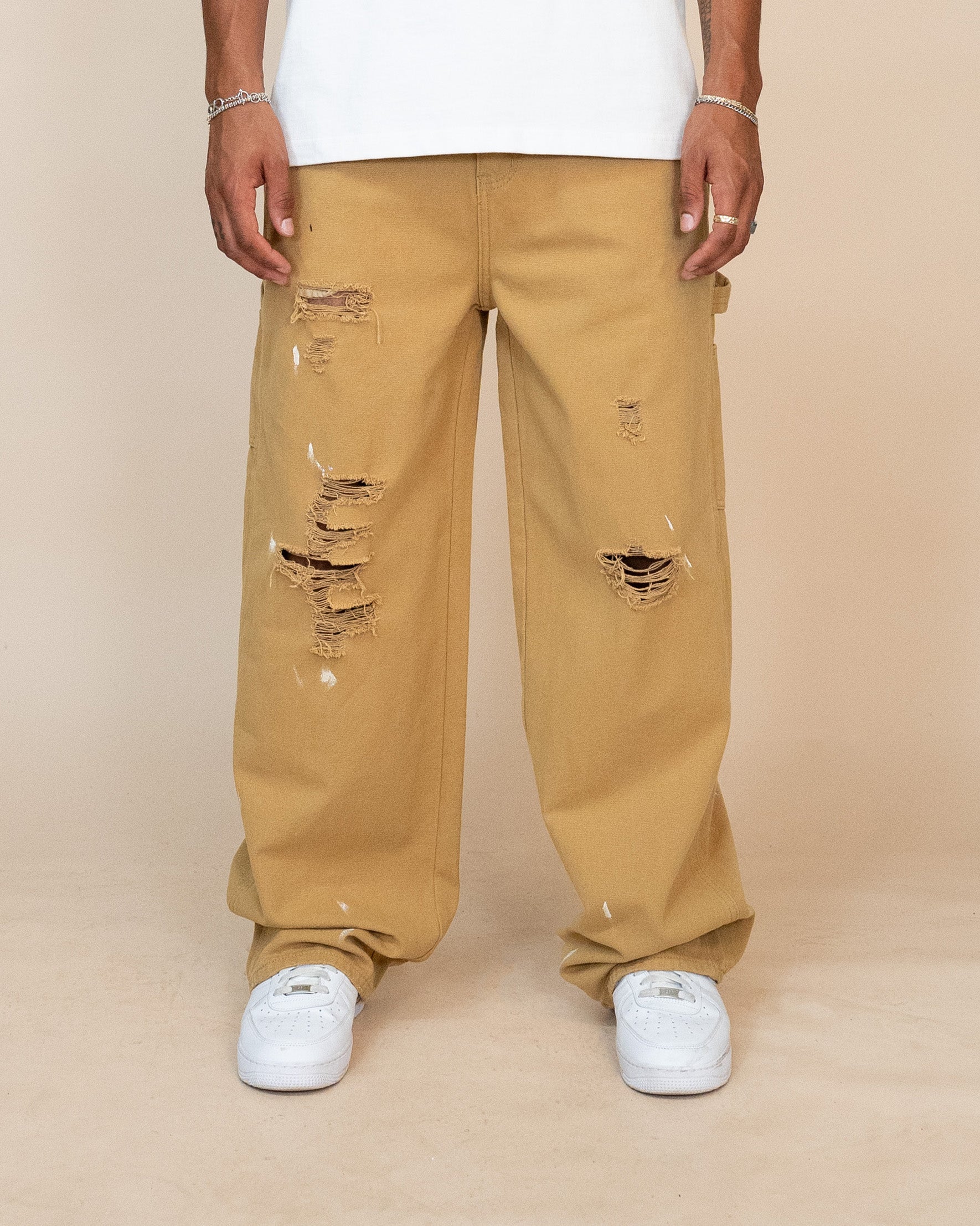 EPTM VINTAGE CARPENTER PANTS - TAN