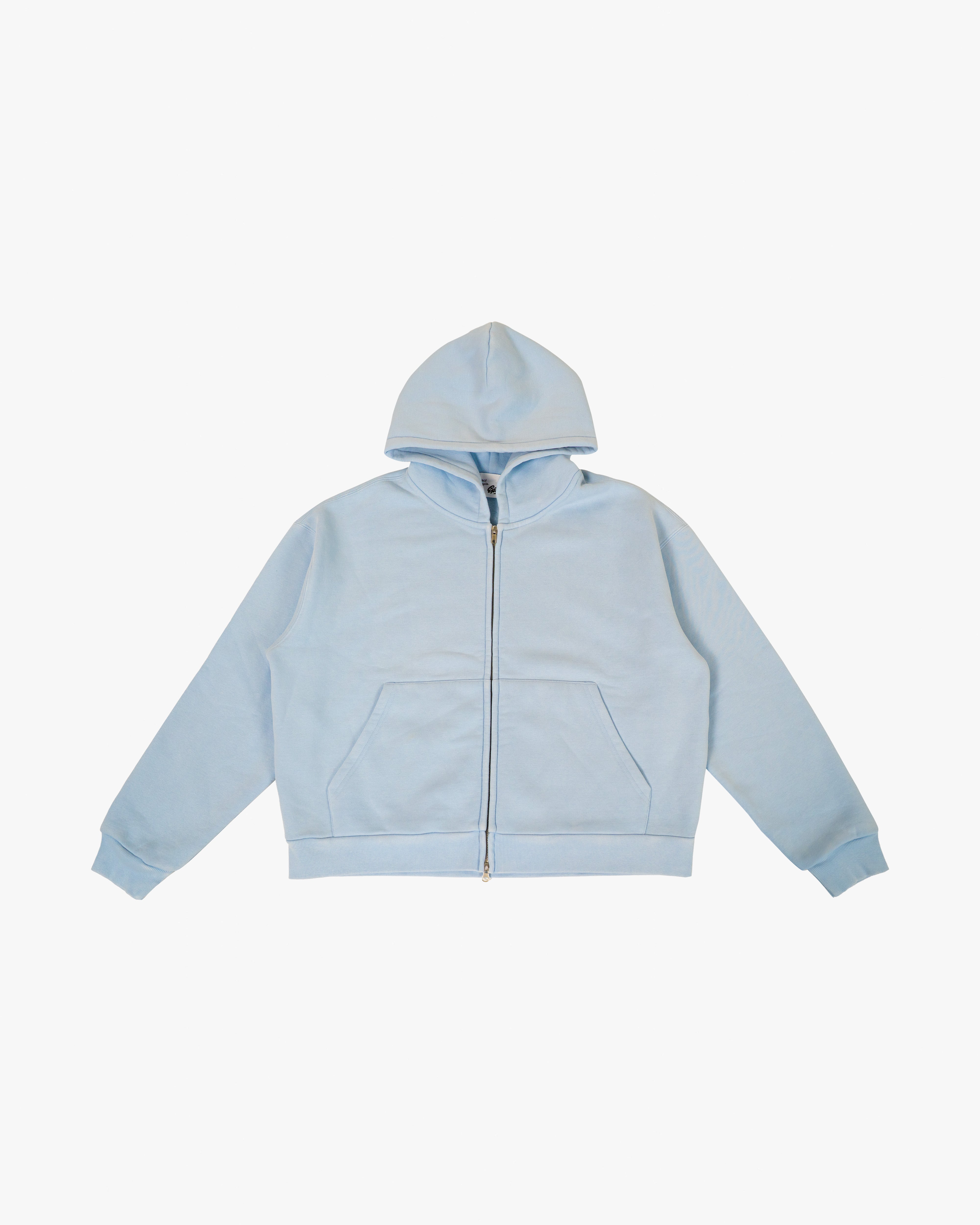 EPTM Vintage Zip Up Hoodie - Sky Blue