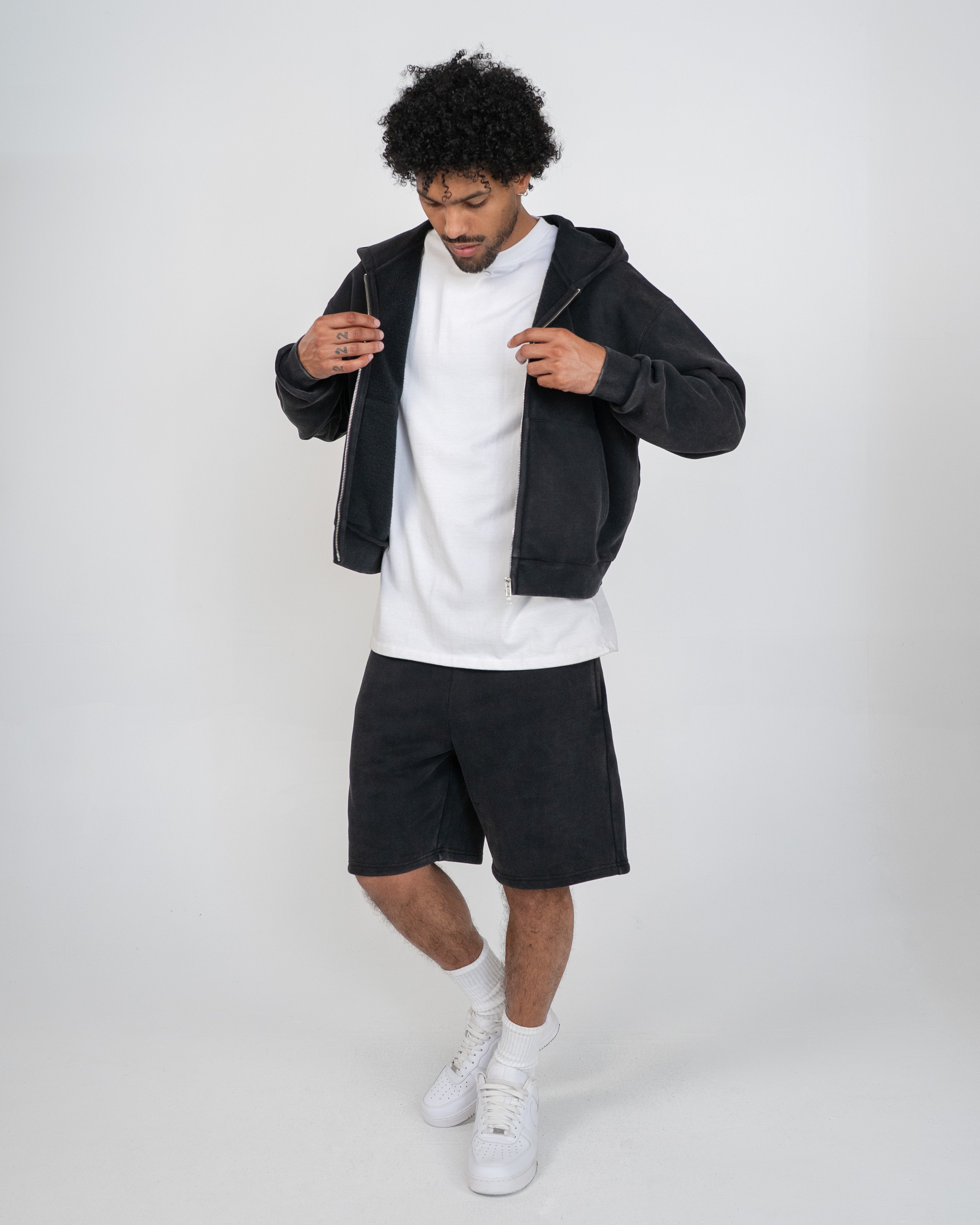 EPTM Vintage Zip Up Hoodie - Black