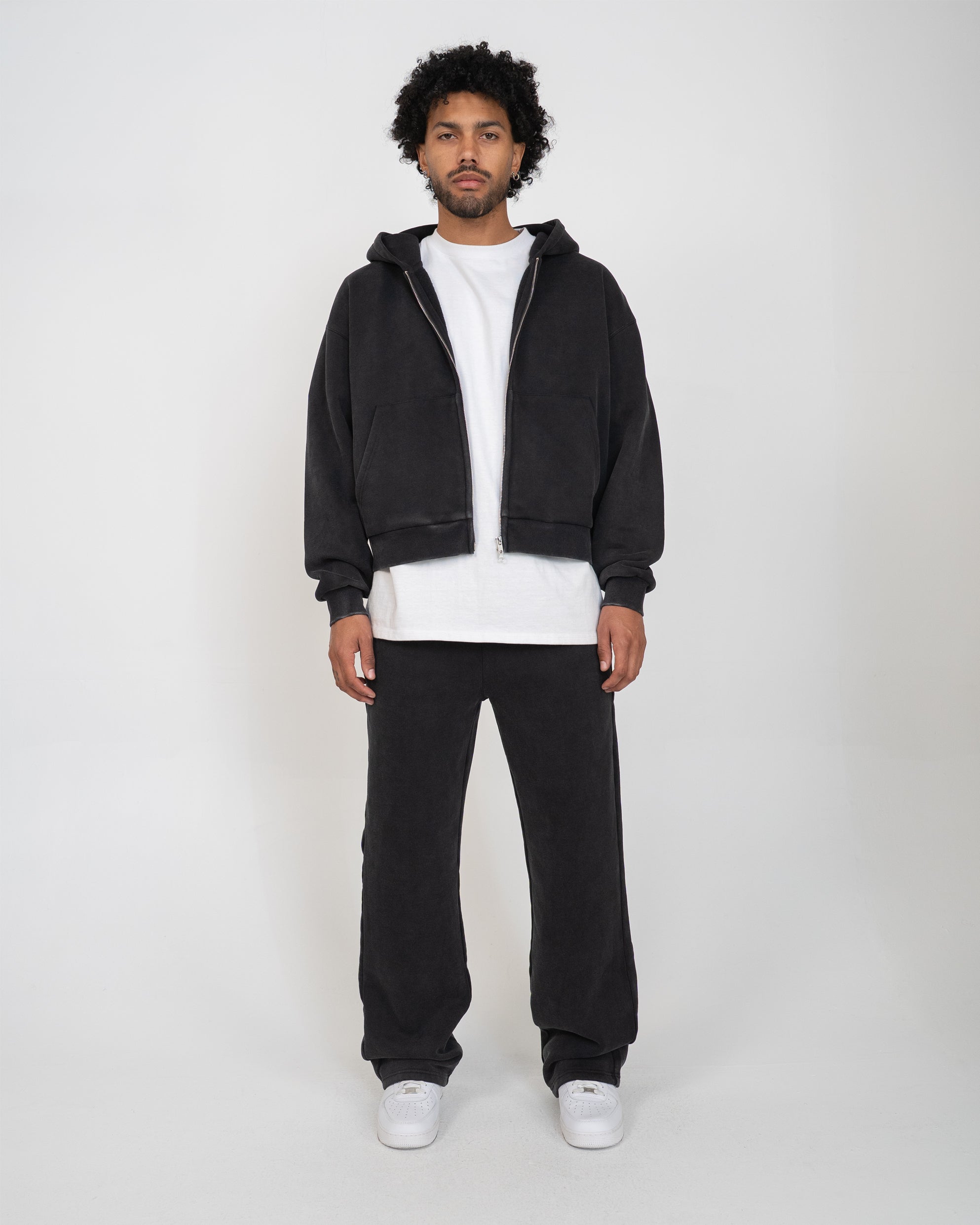 EPTM Vintage Zip Up Hoodie - Black