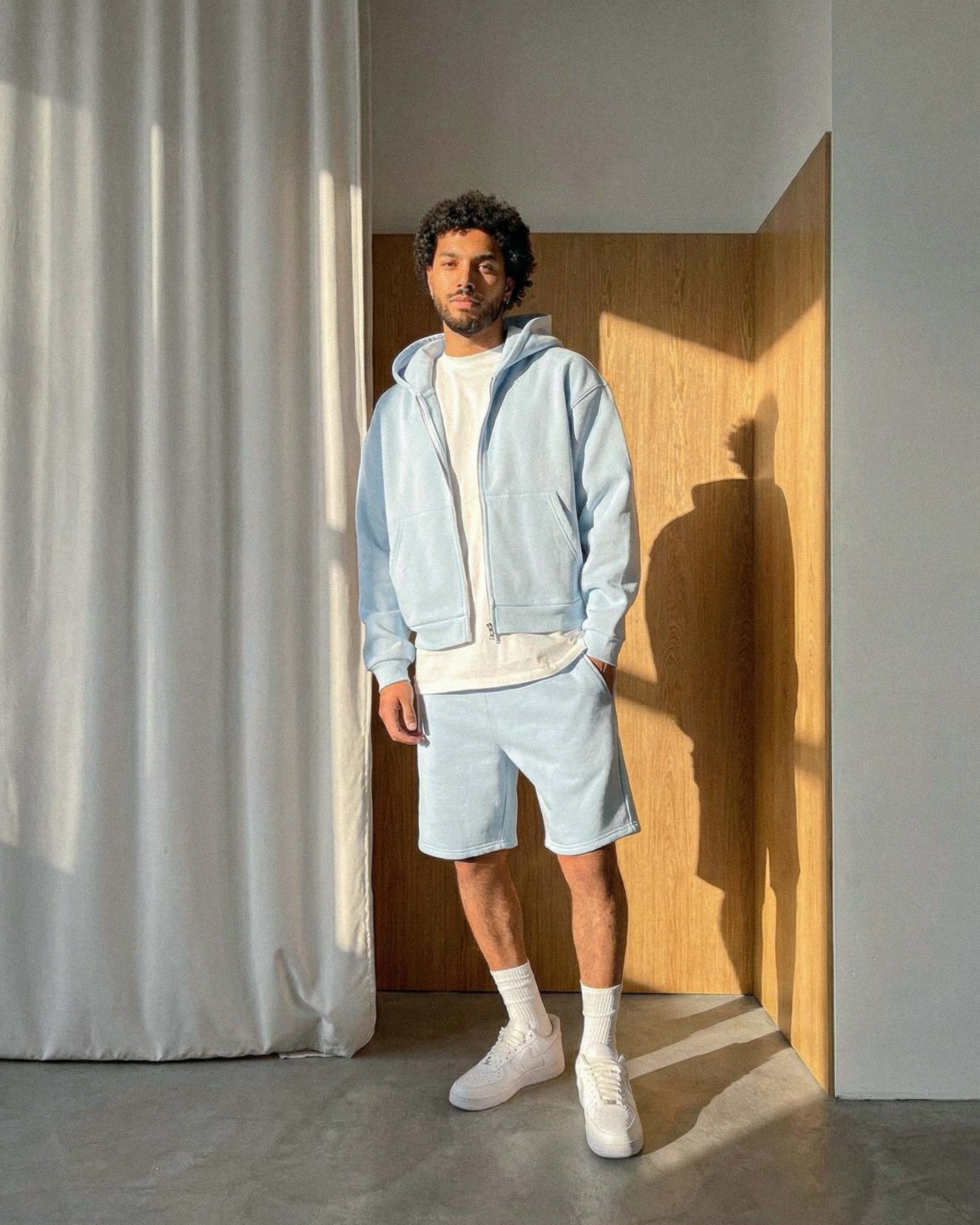 EPTM Vintage Shorts - Sky Blue