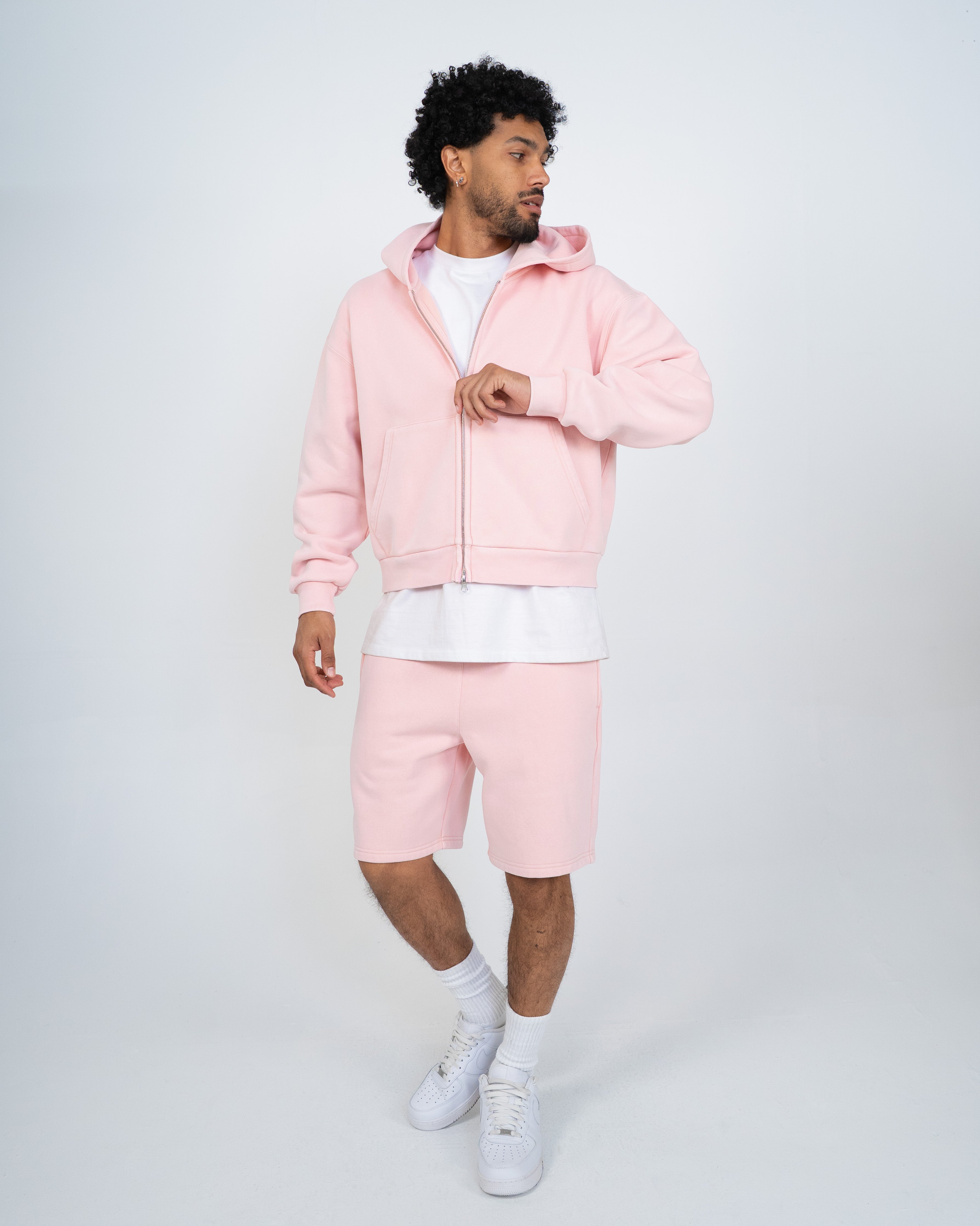 EPTM Vintage Zip Up Hoodie - Pink