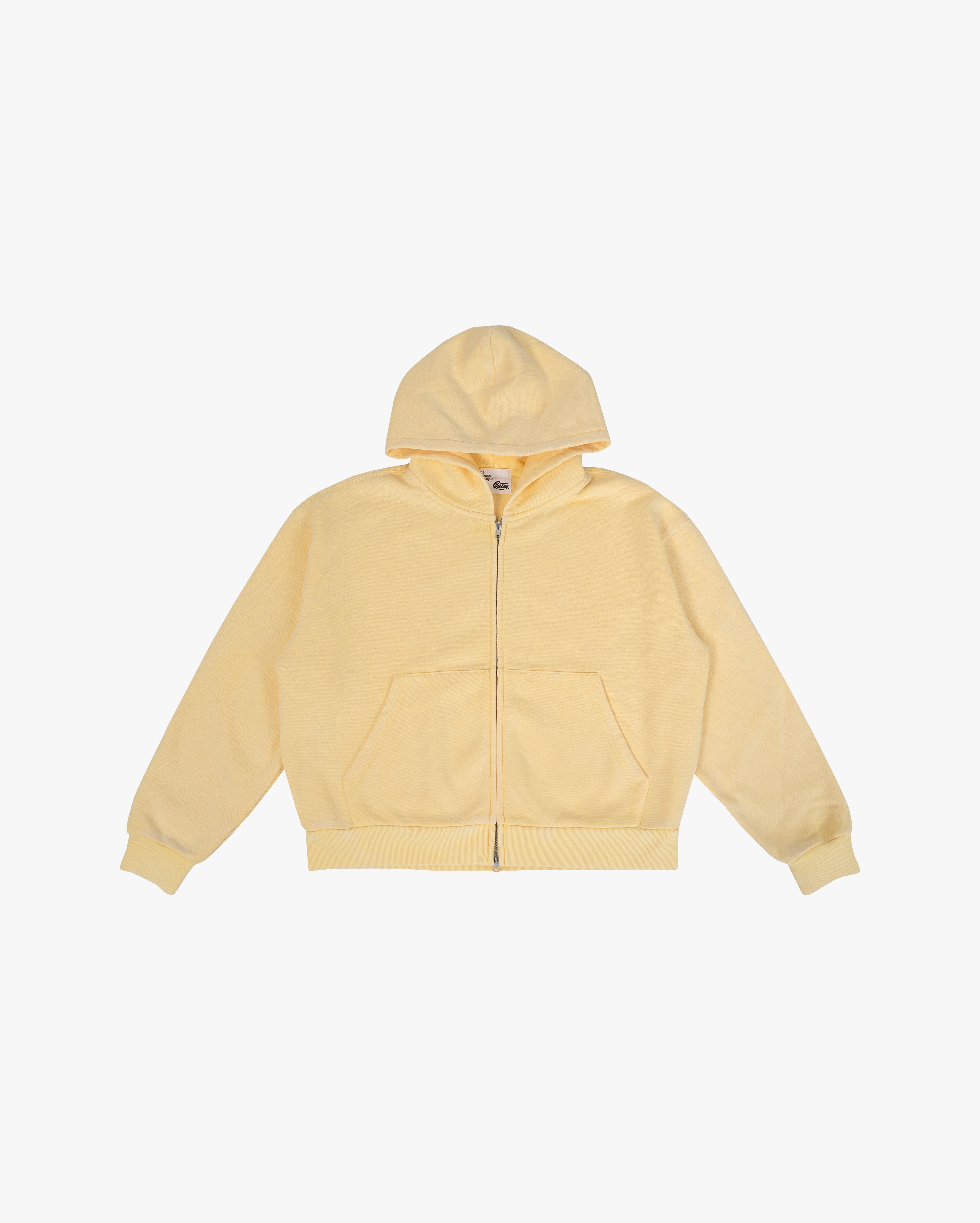 EPTM Vintage Zip Up Hoodie - Yellow