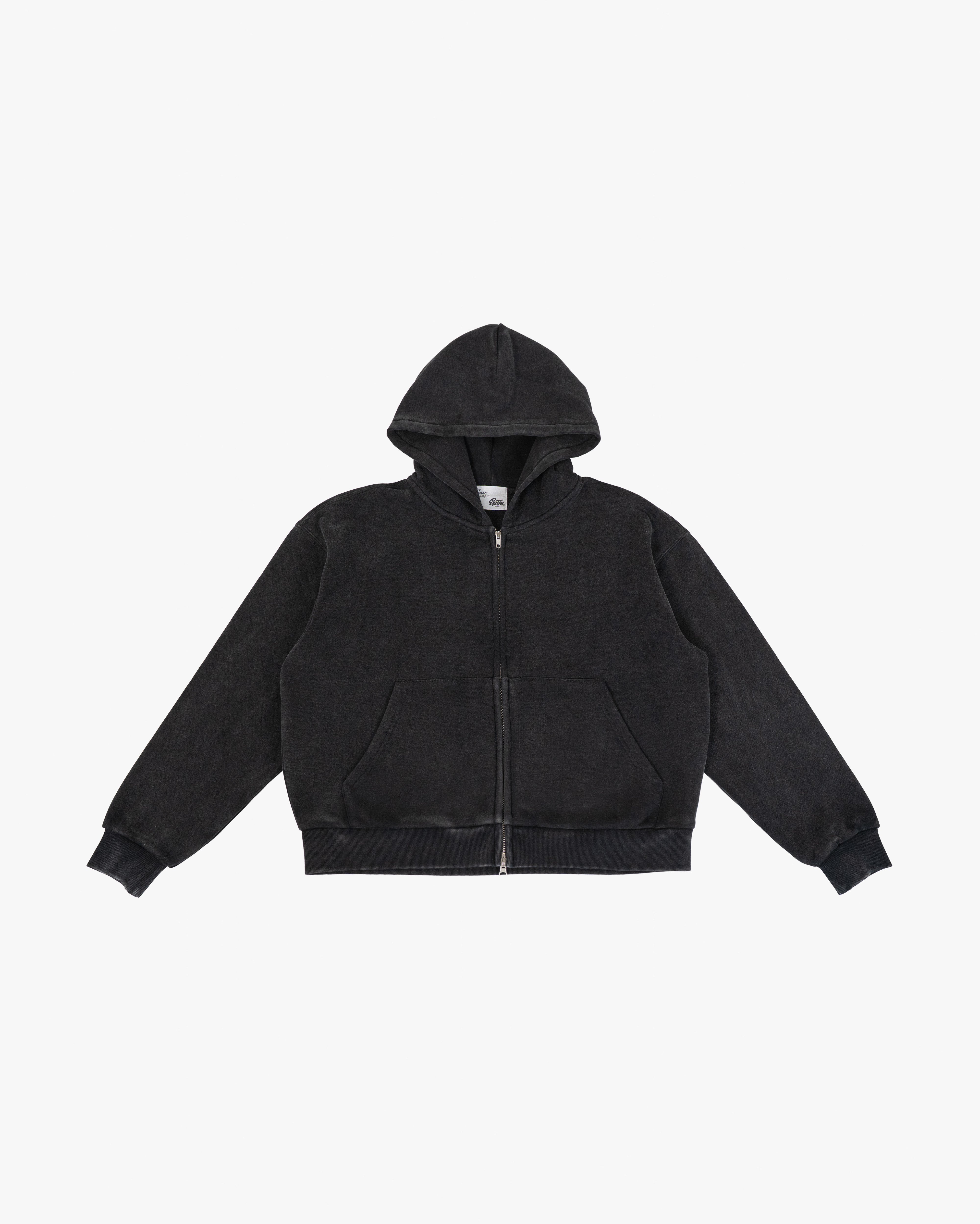 EPTM Vintage Zip Up Hoodie - Black
