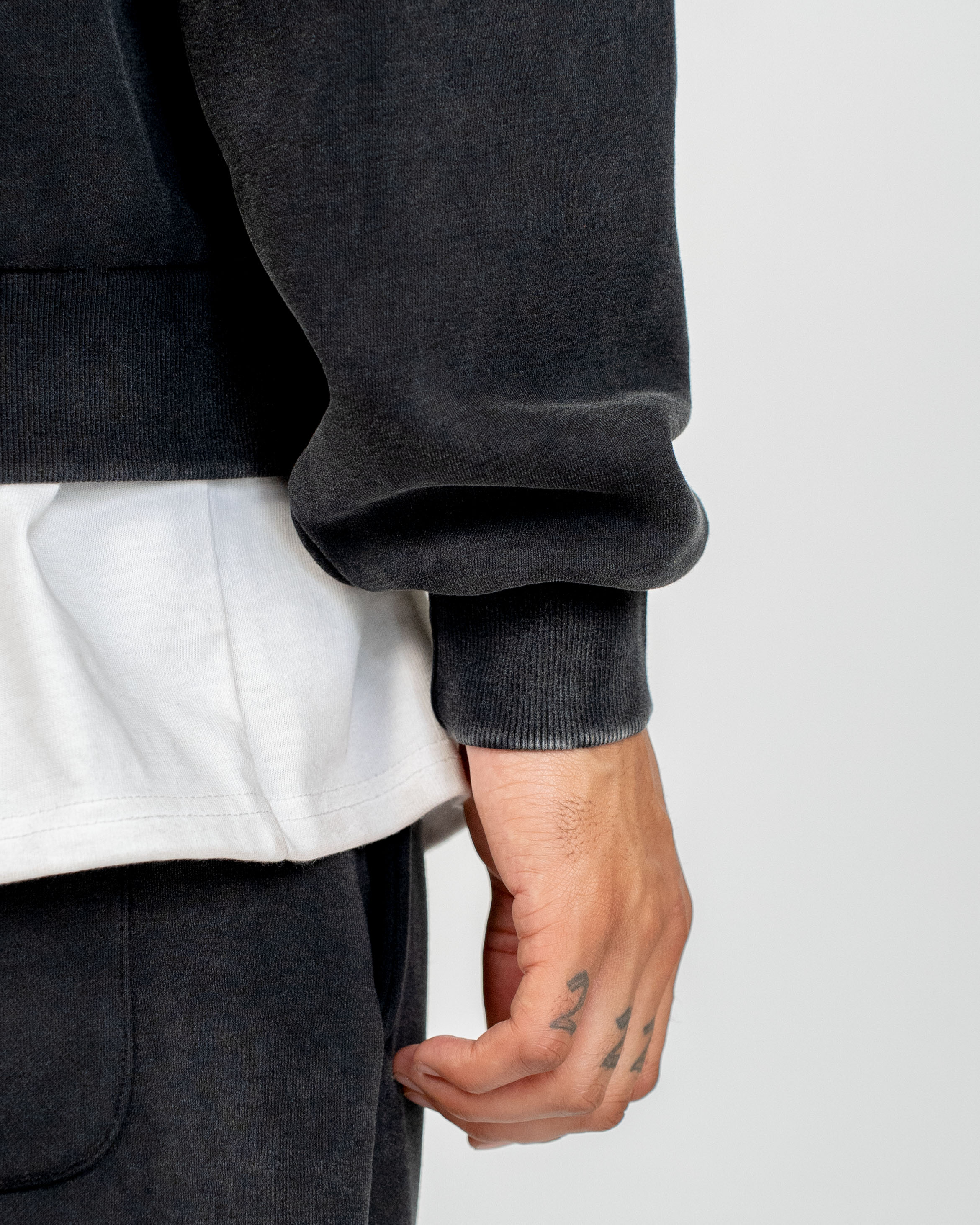 EPTM Vintage Zip Up Hoodie - Black