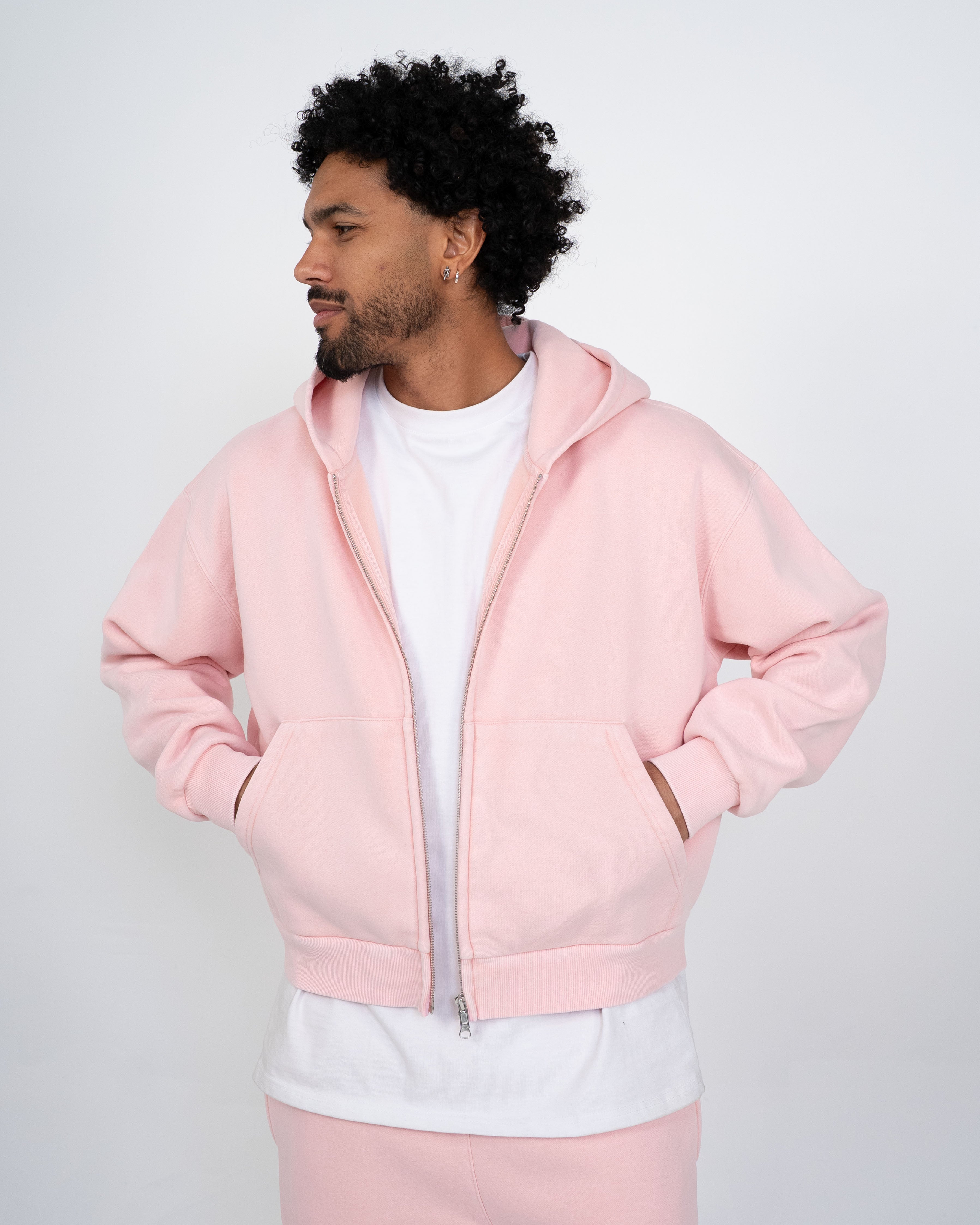 EPTM Vintage Zip Up Hoodie - Pink