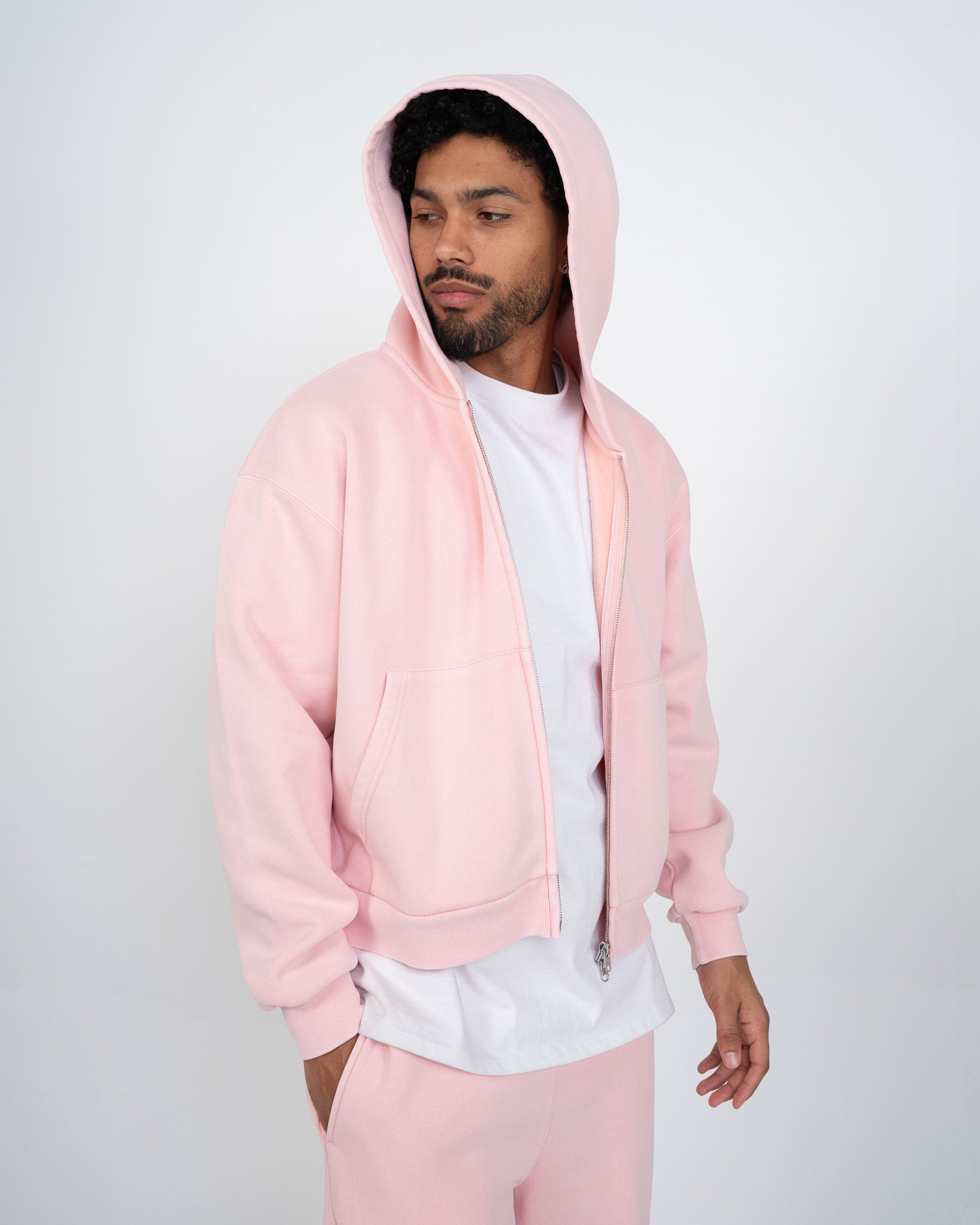 EPTM Vintage Zip Up Hoodie - Pink