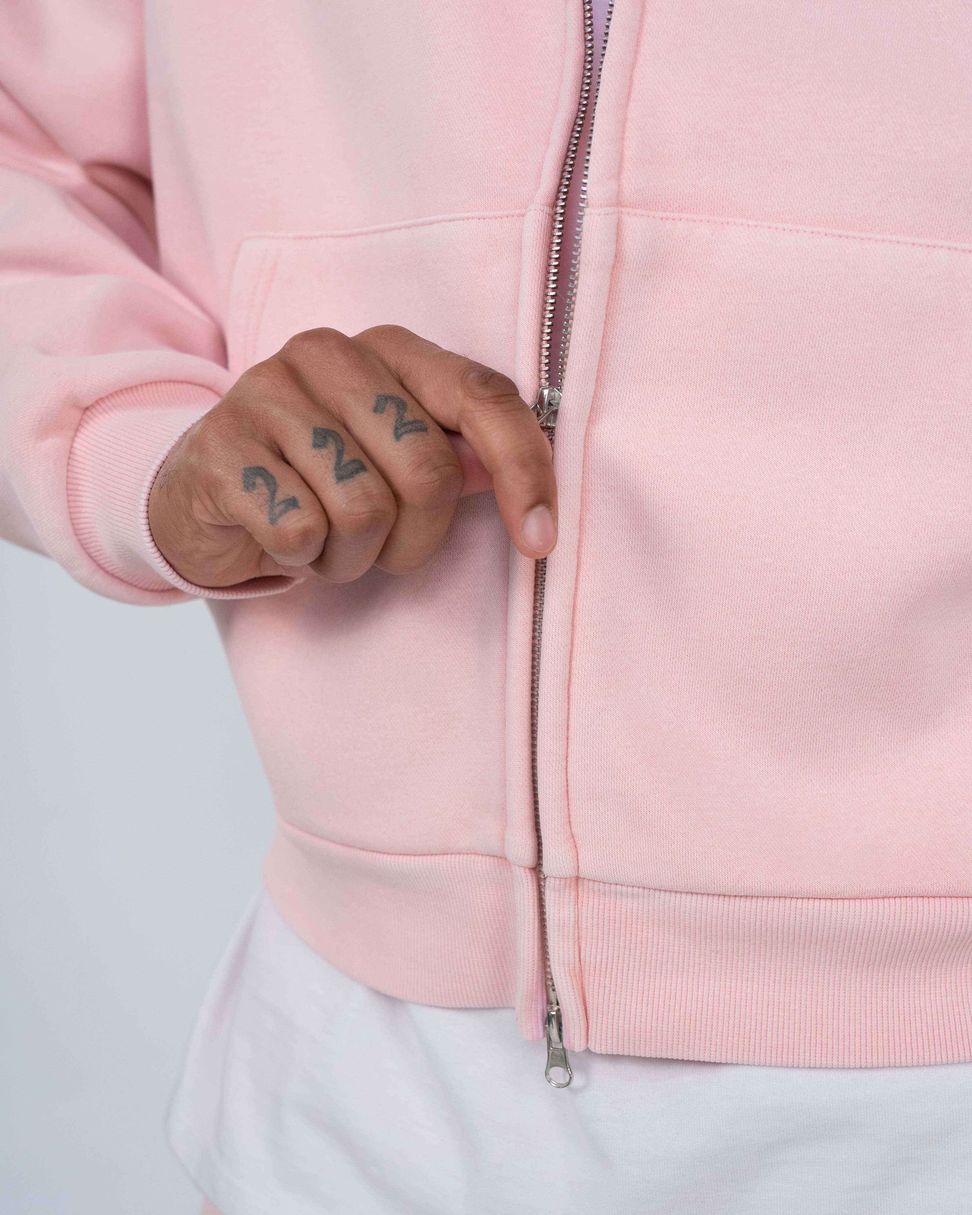 EPTM Vintage Zip Up Hoodie - Pink