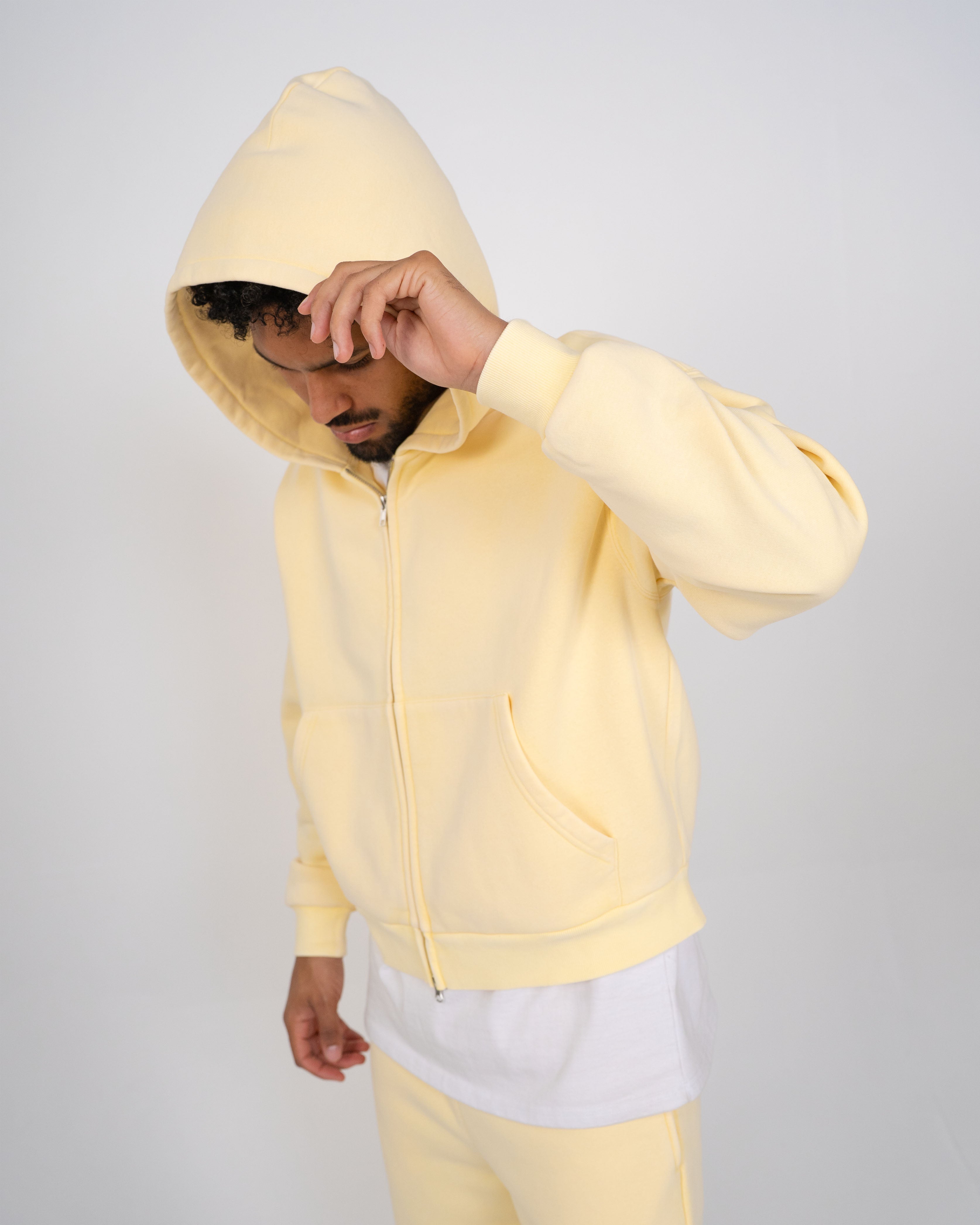 EPTM Vintage Zip Up Hoodie - Yellow