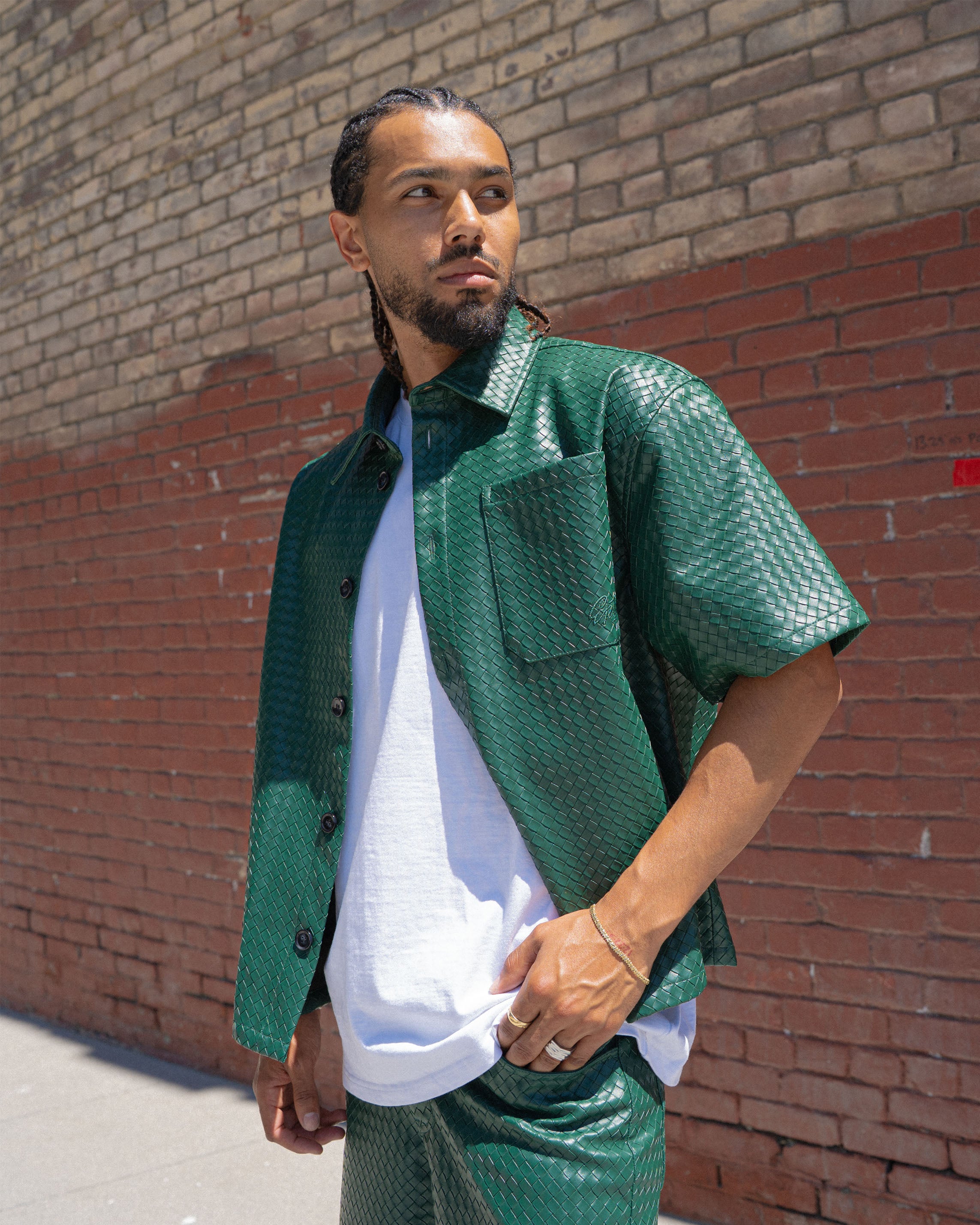 EPTM Mateo Shirt - Hunter Green