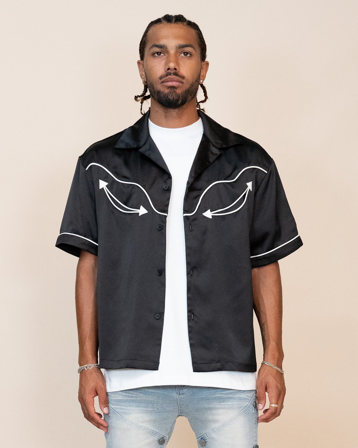 EPTM WESTERN SHIRT - BLACK