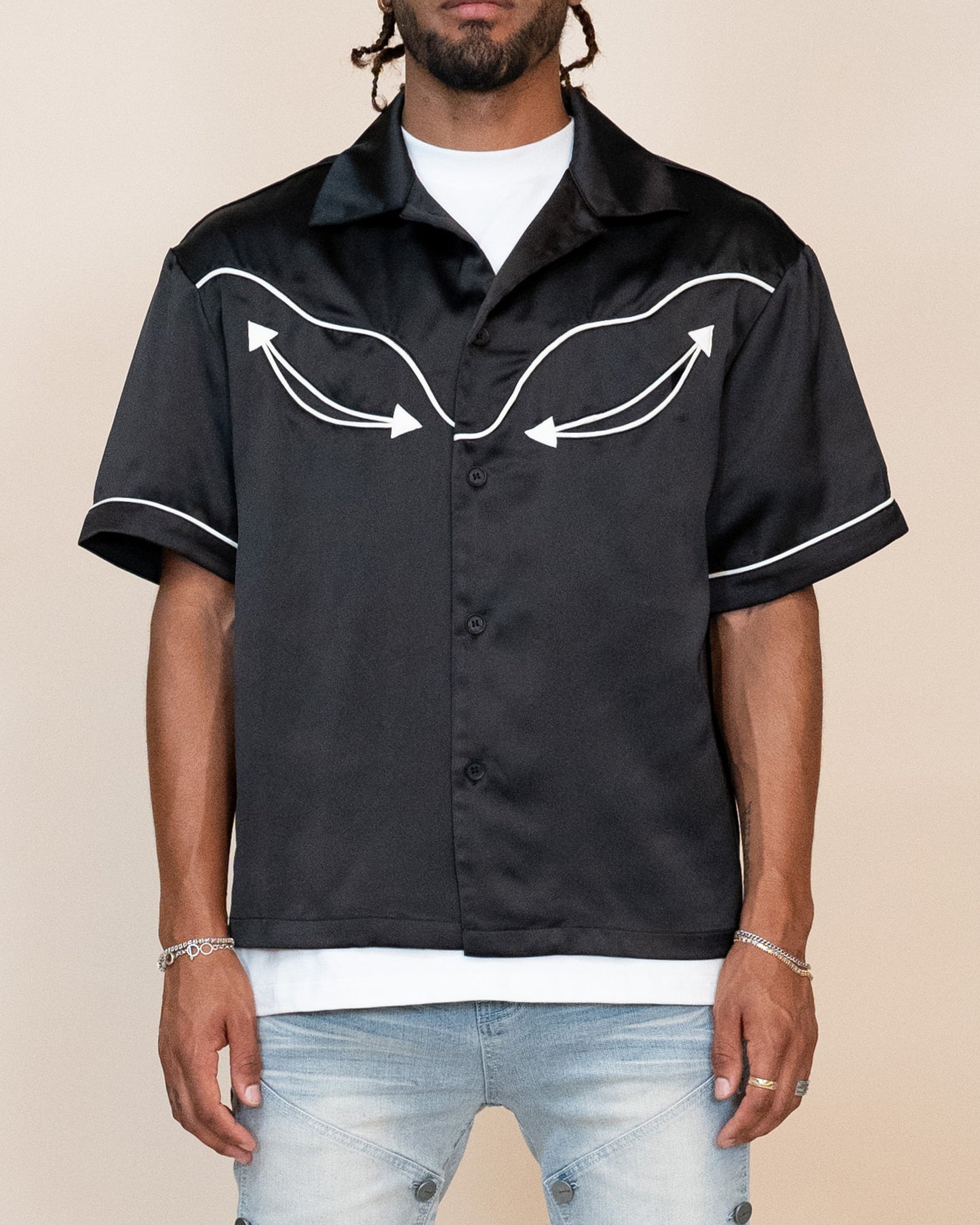 EPTM WESTERN SHIRT - BLACK