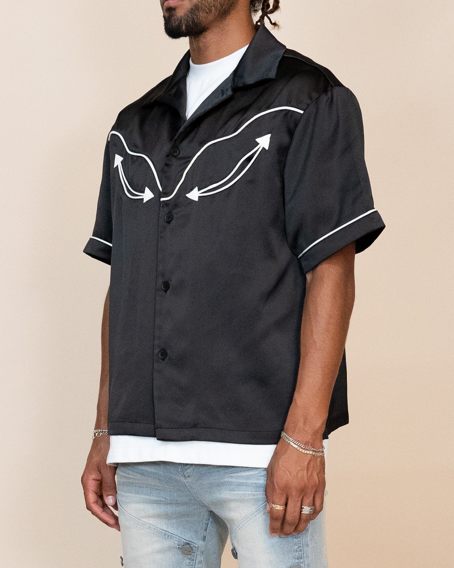 EPTM WESTERN SHIRT - BLACK