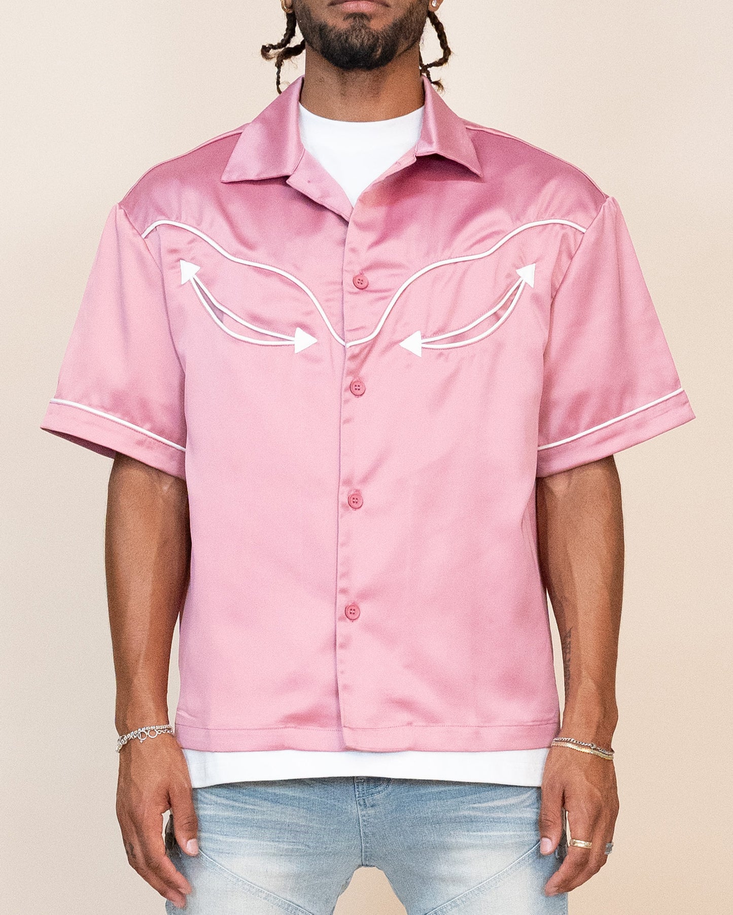 EPTM WESTERN SHIRT - PINK