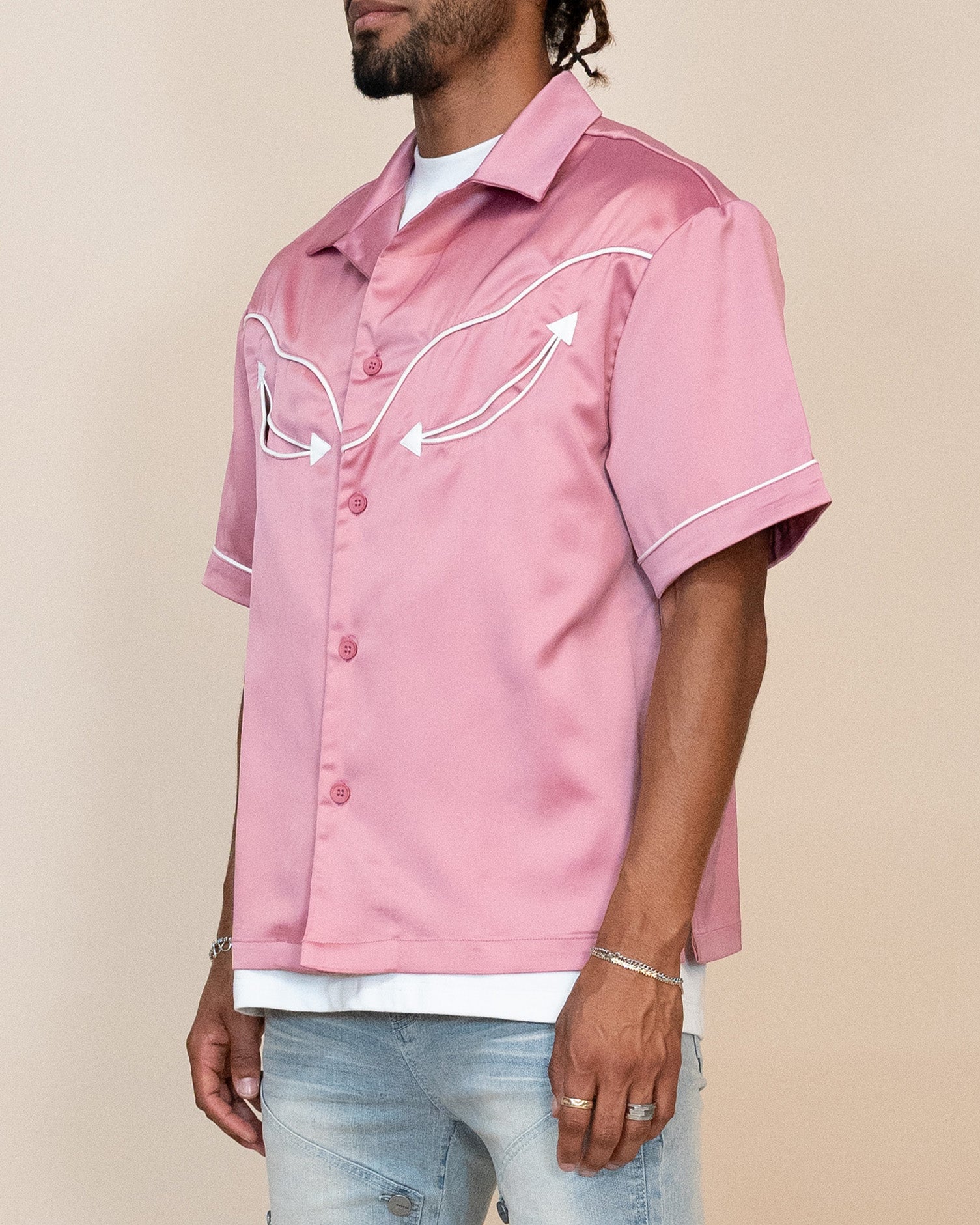 EPTM WESTERN SHIRT - PINK