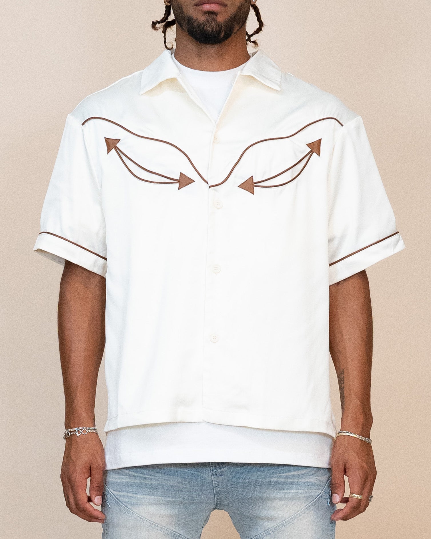 EPTM WESTERN SHIRT - CREAM