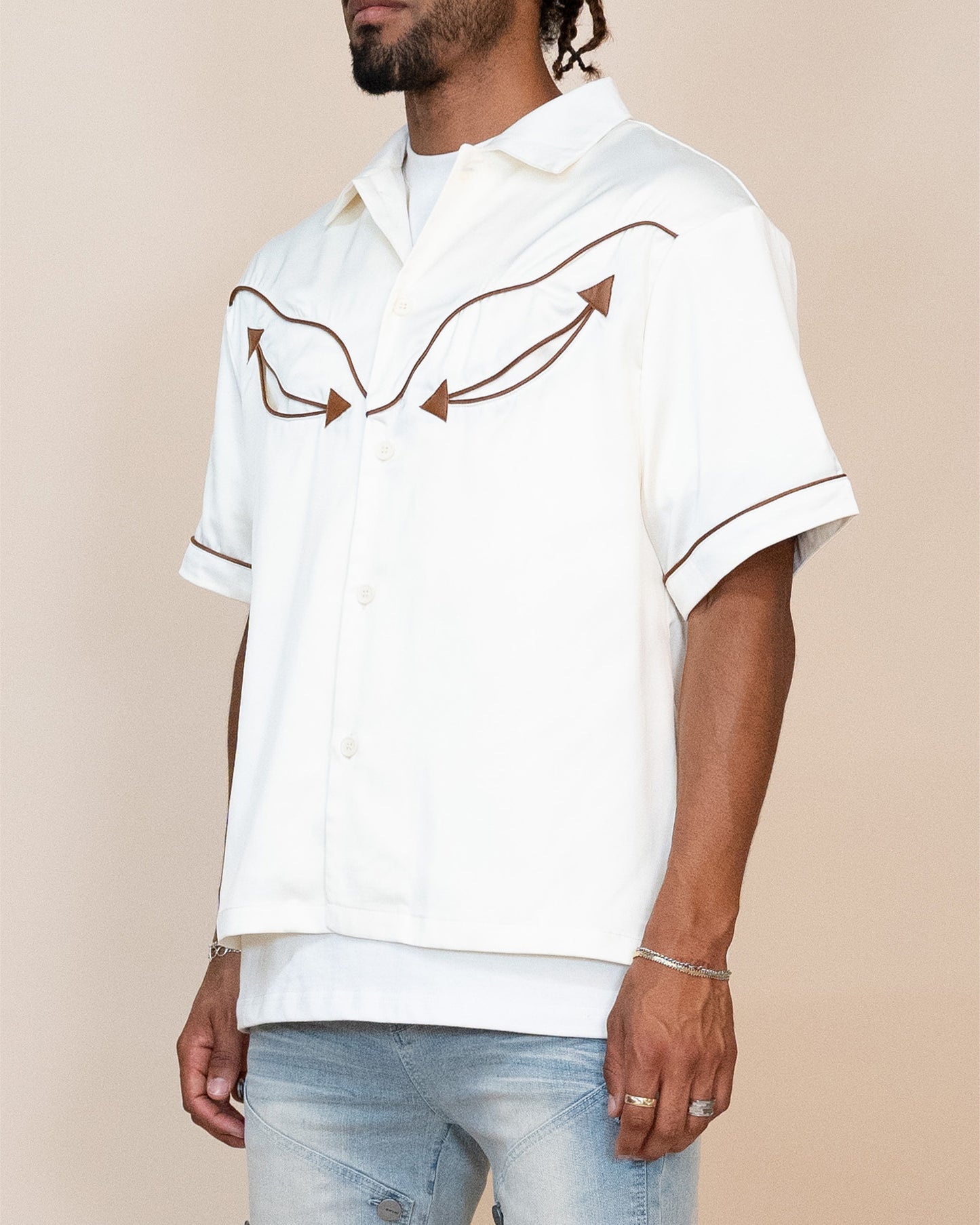 EPTM WESTERN SHIRT - CREAM