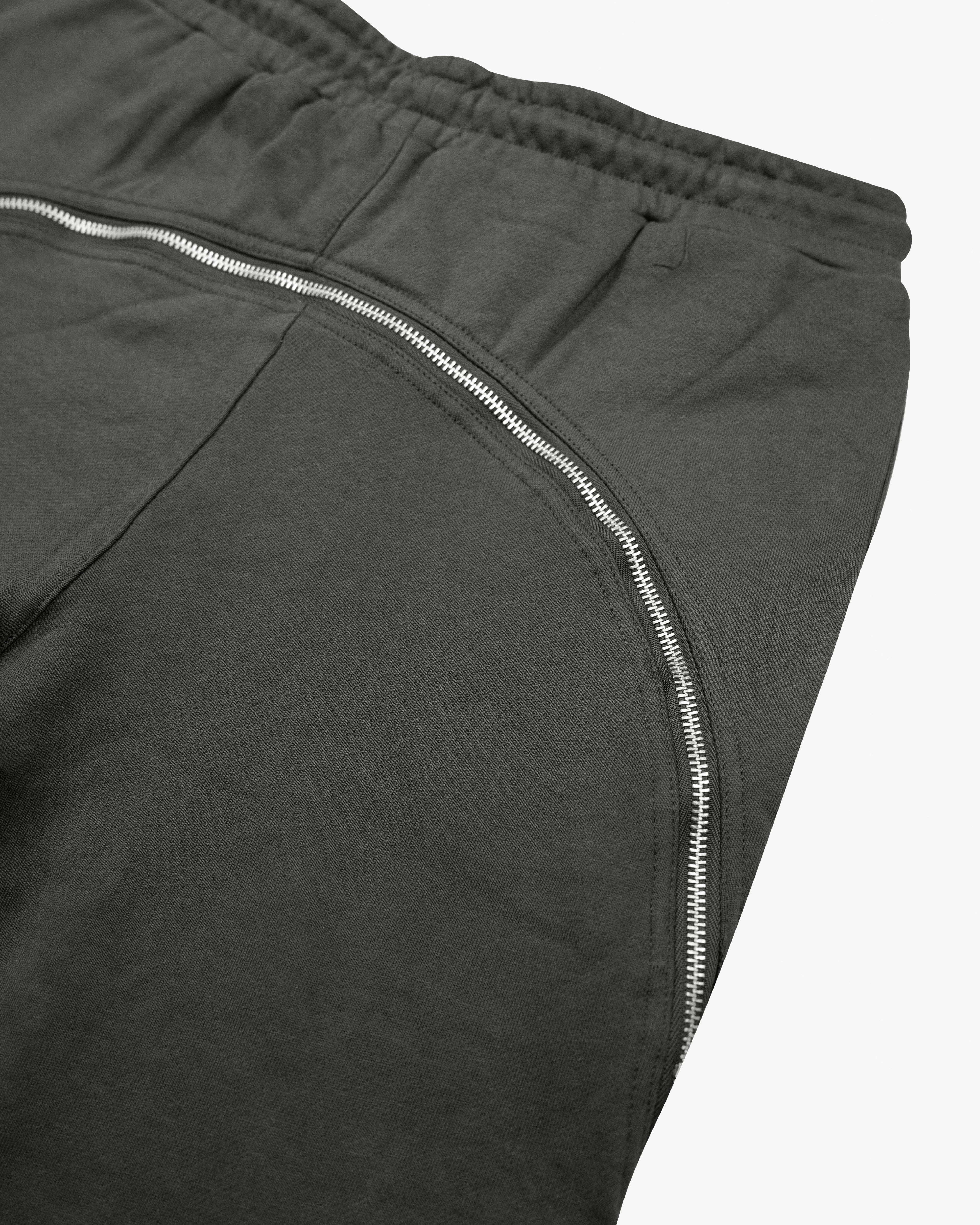 EPTM ZIP FLARED SWEATPANTS - GREY