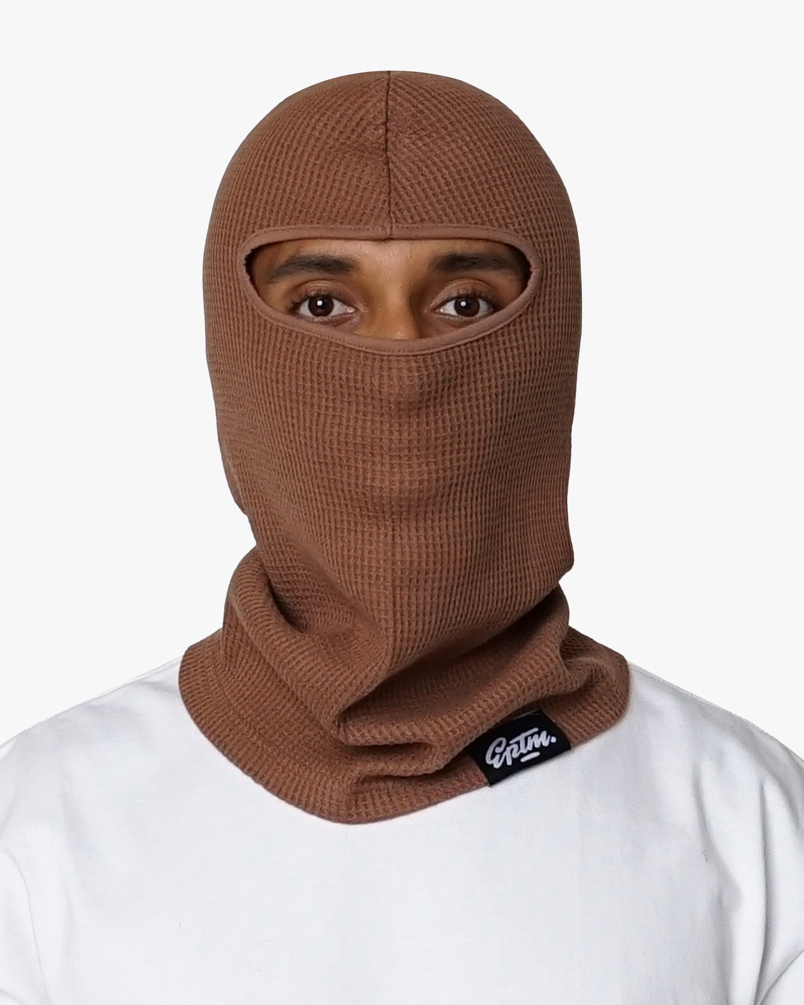 THERMAL BALACLAVA-BROWN