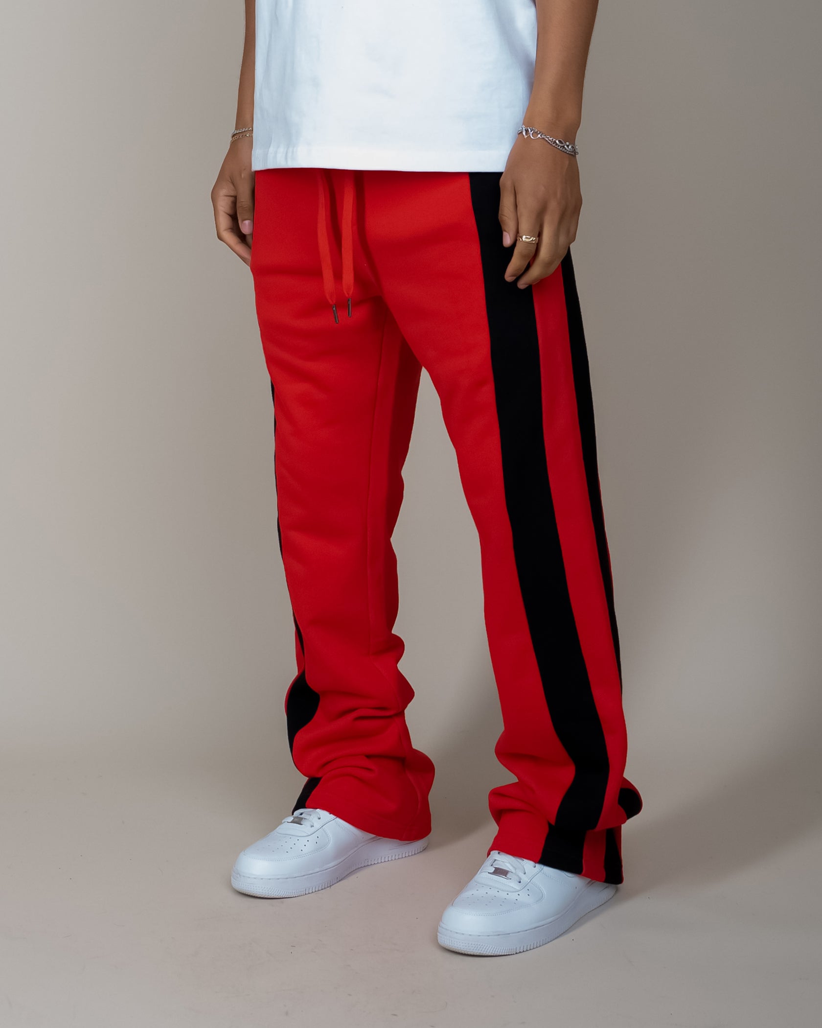 EPTM BARRY FLARE PANTS - RED