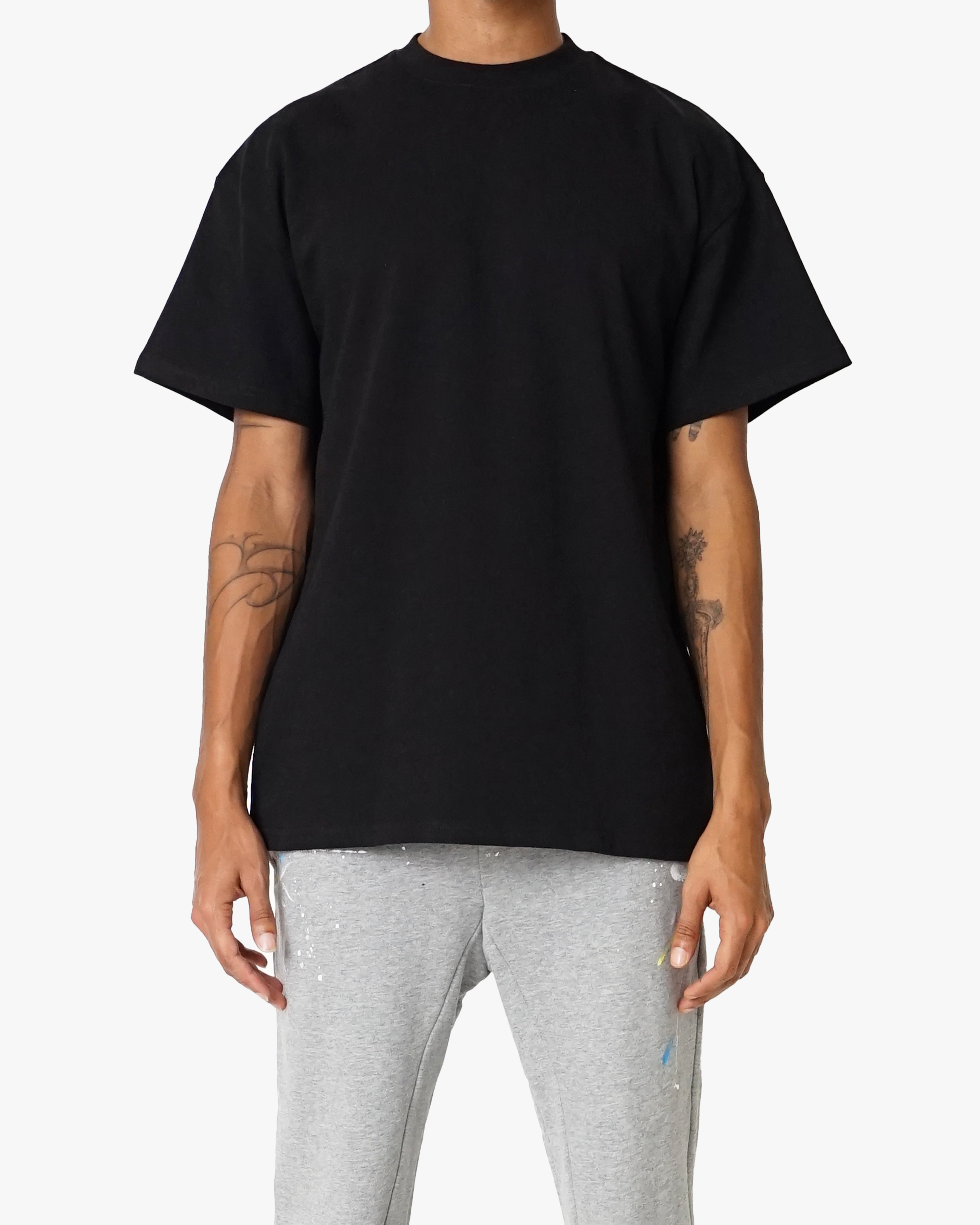 EPTM PERFECT BOXY TEE-BLACK