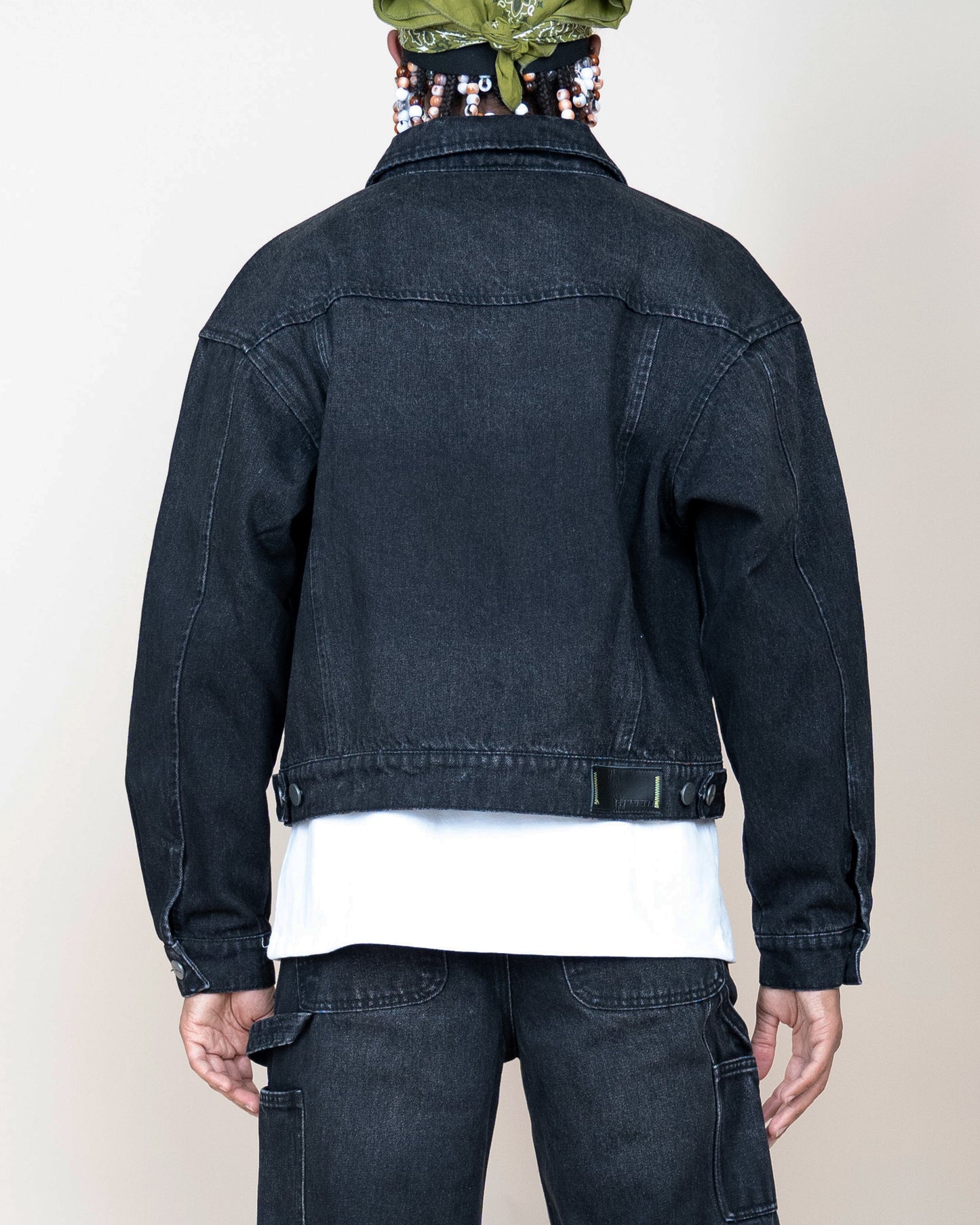 EPTM DENIM SHACKET - BLACK