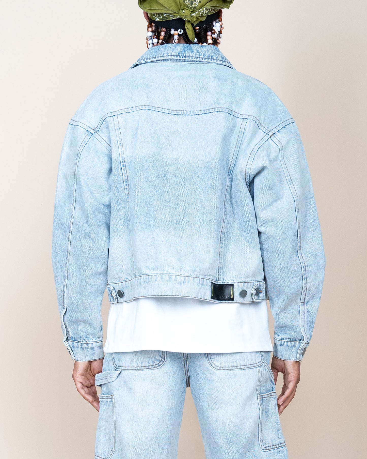 EPTM DENIM SHACKET - DENIM BLUE