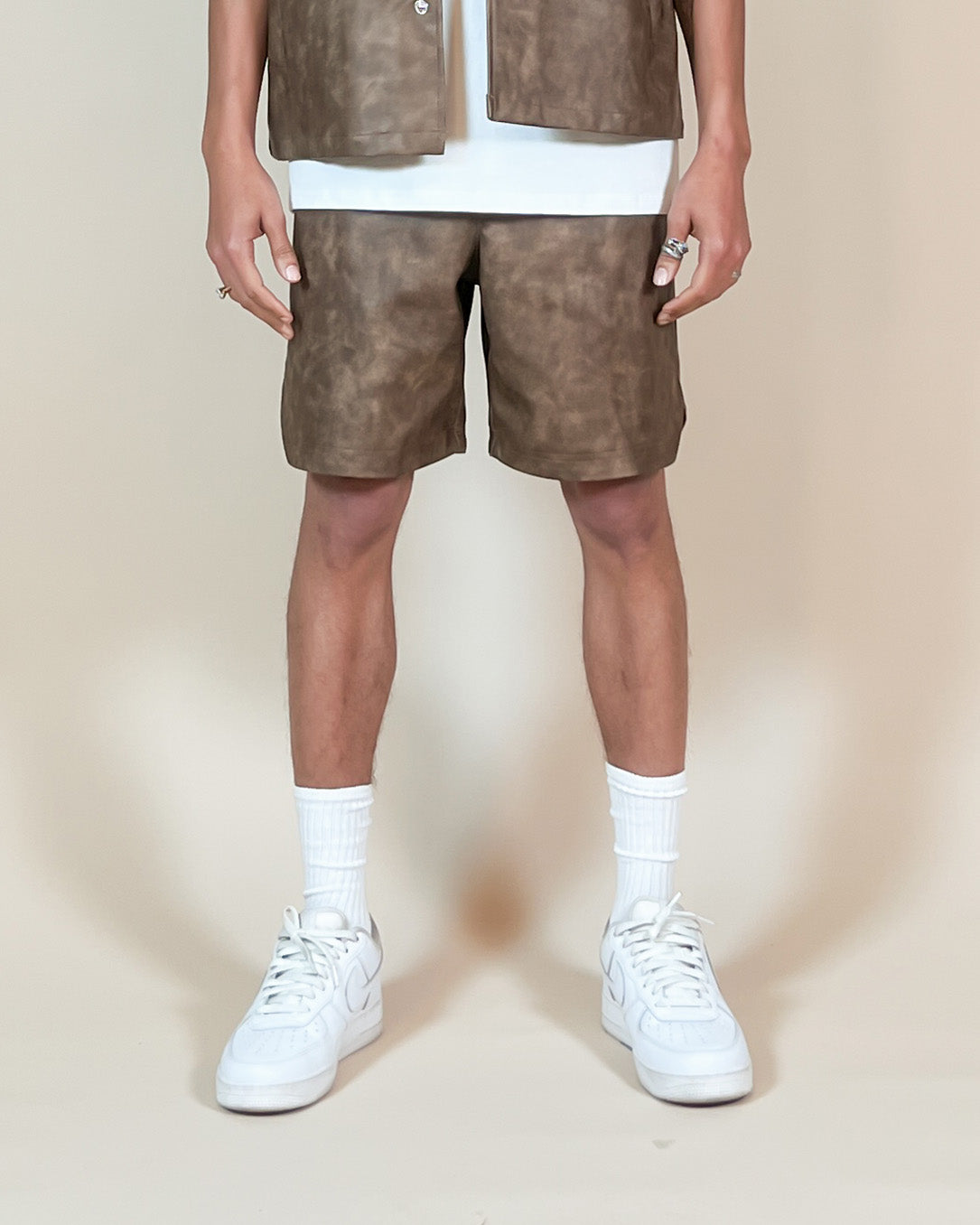 EPTM LUXE SHORTS - BROWN