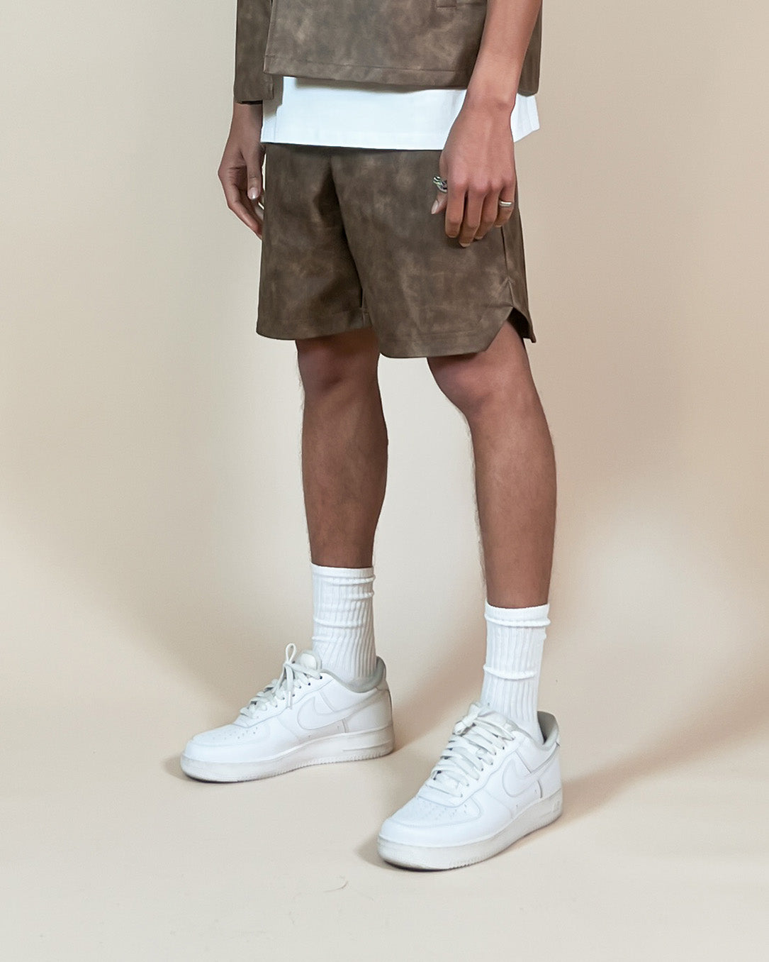 EPTM LUXE SHORTS - BROWN