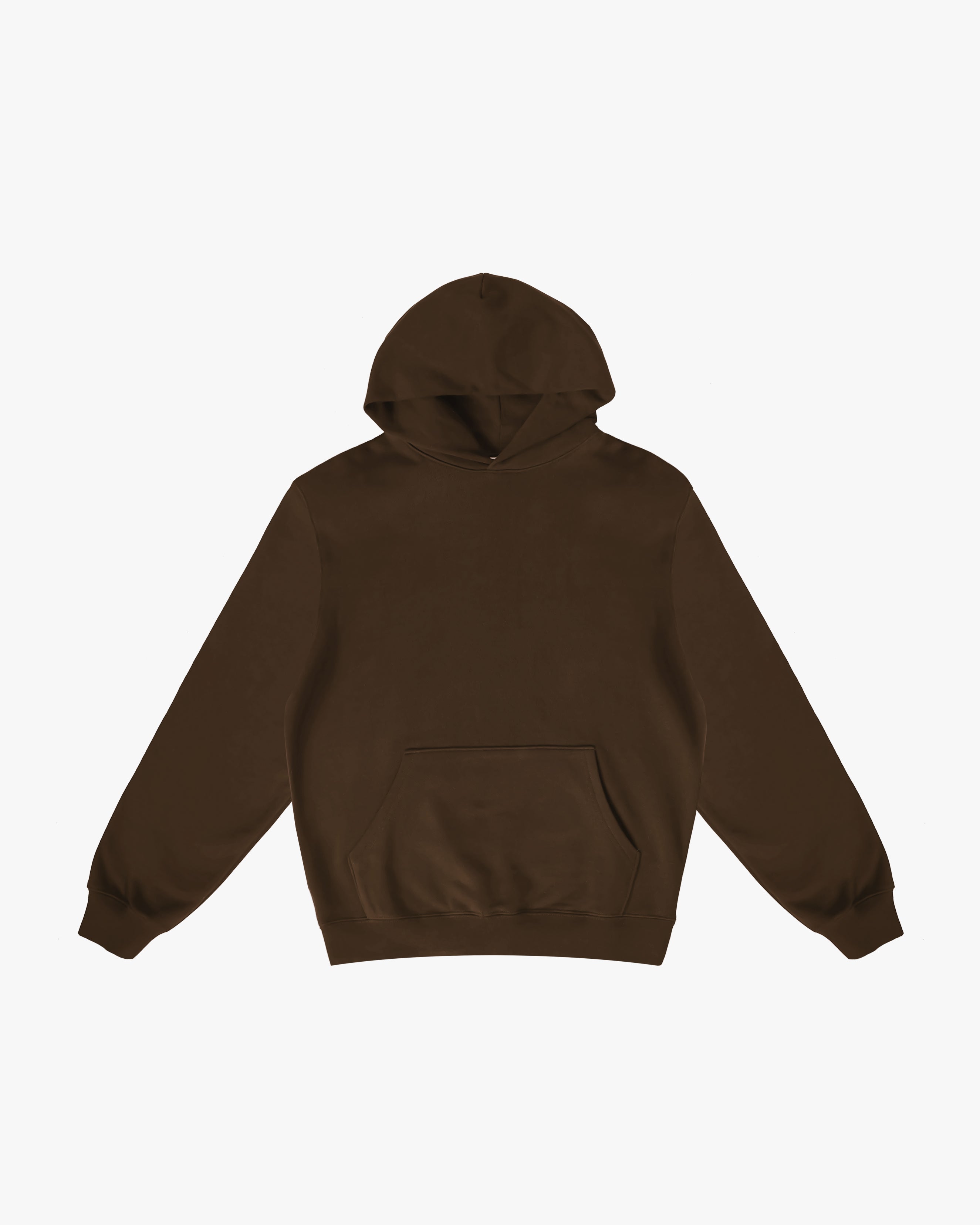 EPTM BIG N TALL PERFECT BOXY HOODIE-BROWN