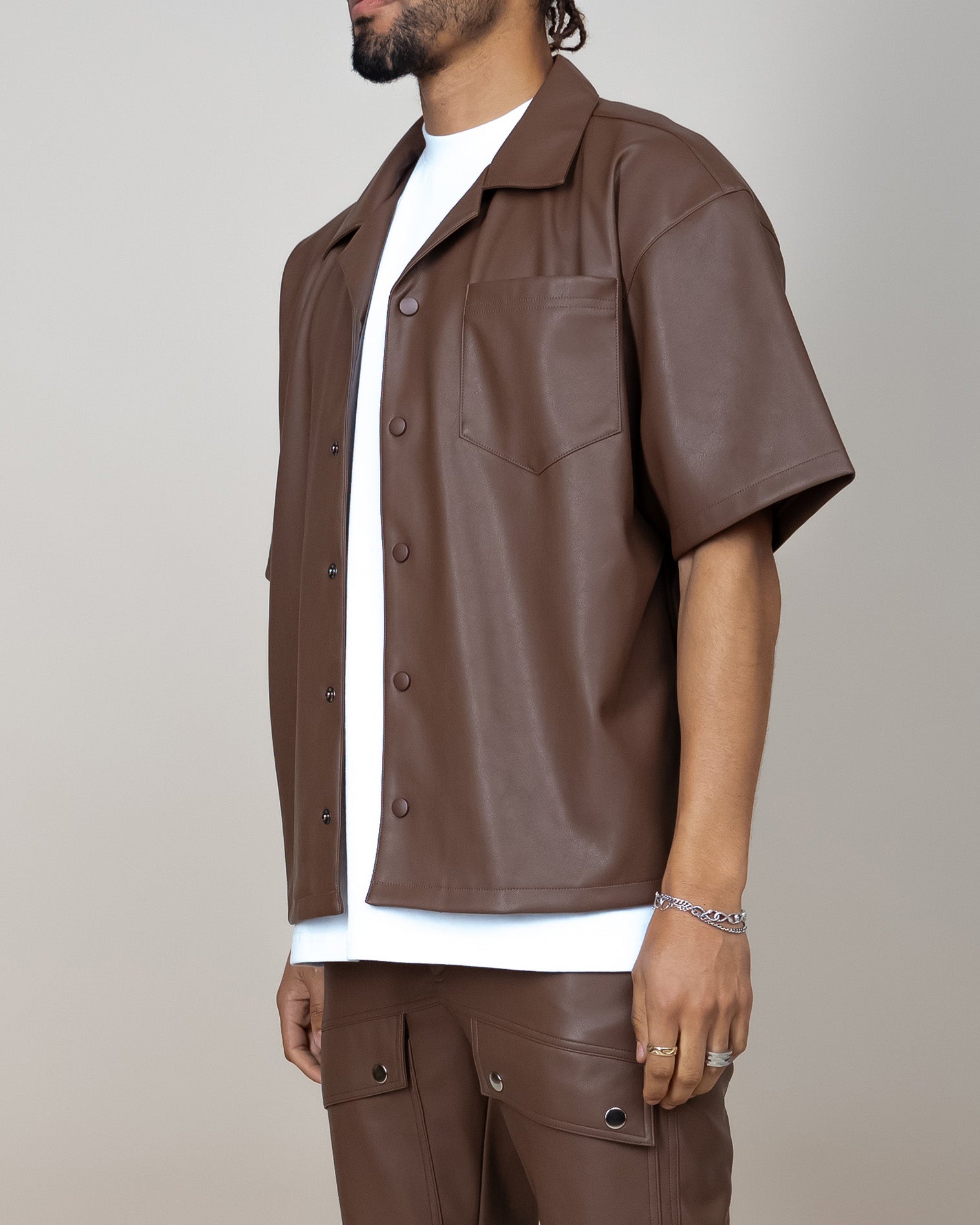 EPTM PALACE SHIRT-BROWN