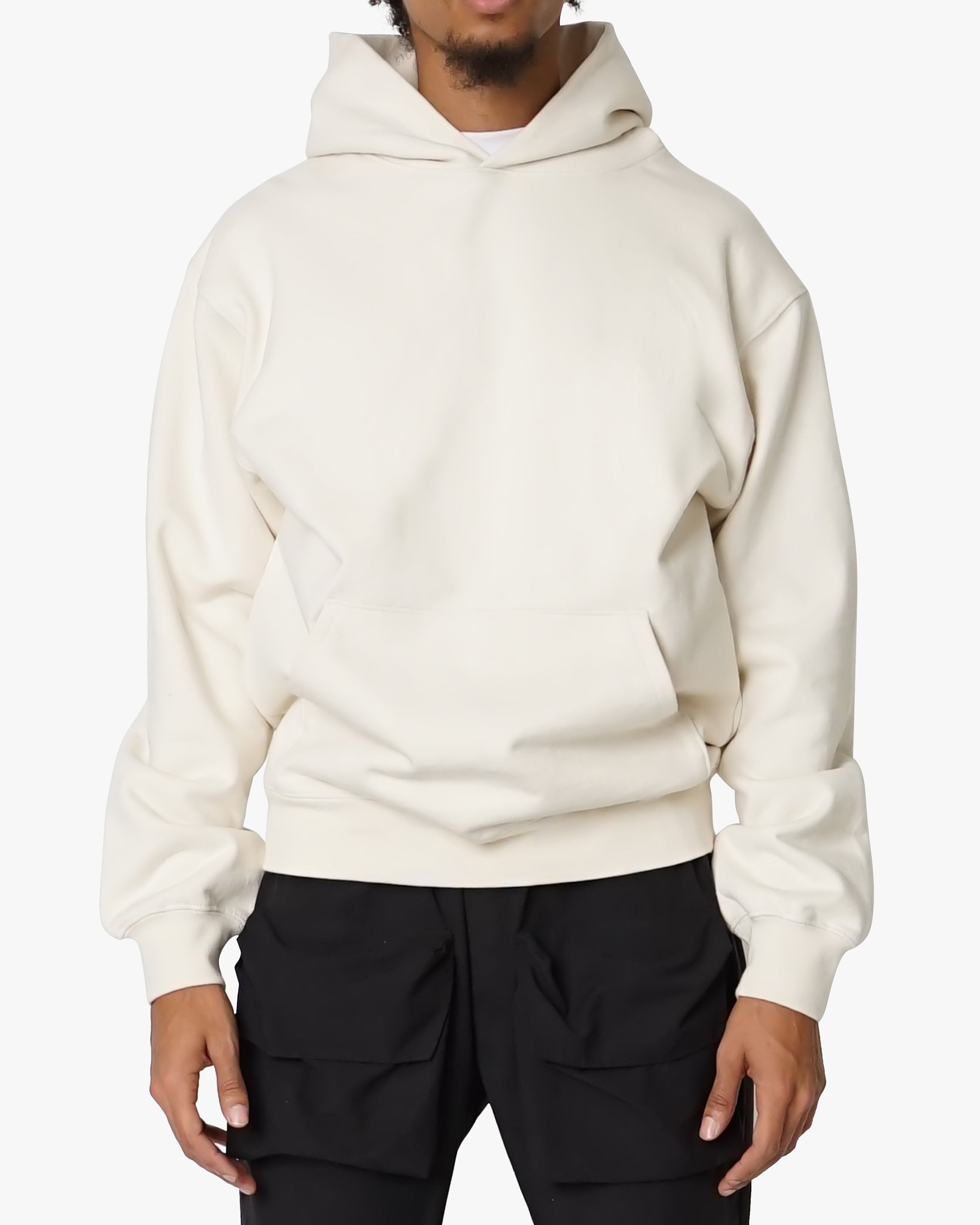 EPTM PERFECT BOXY HOODIE-CREAM