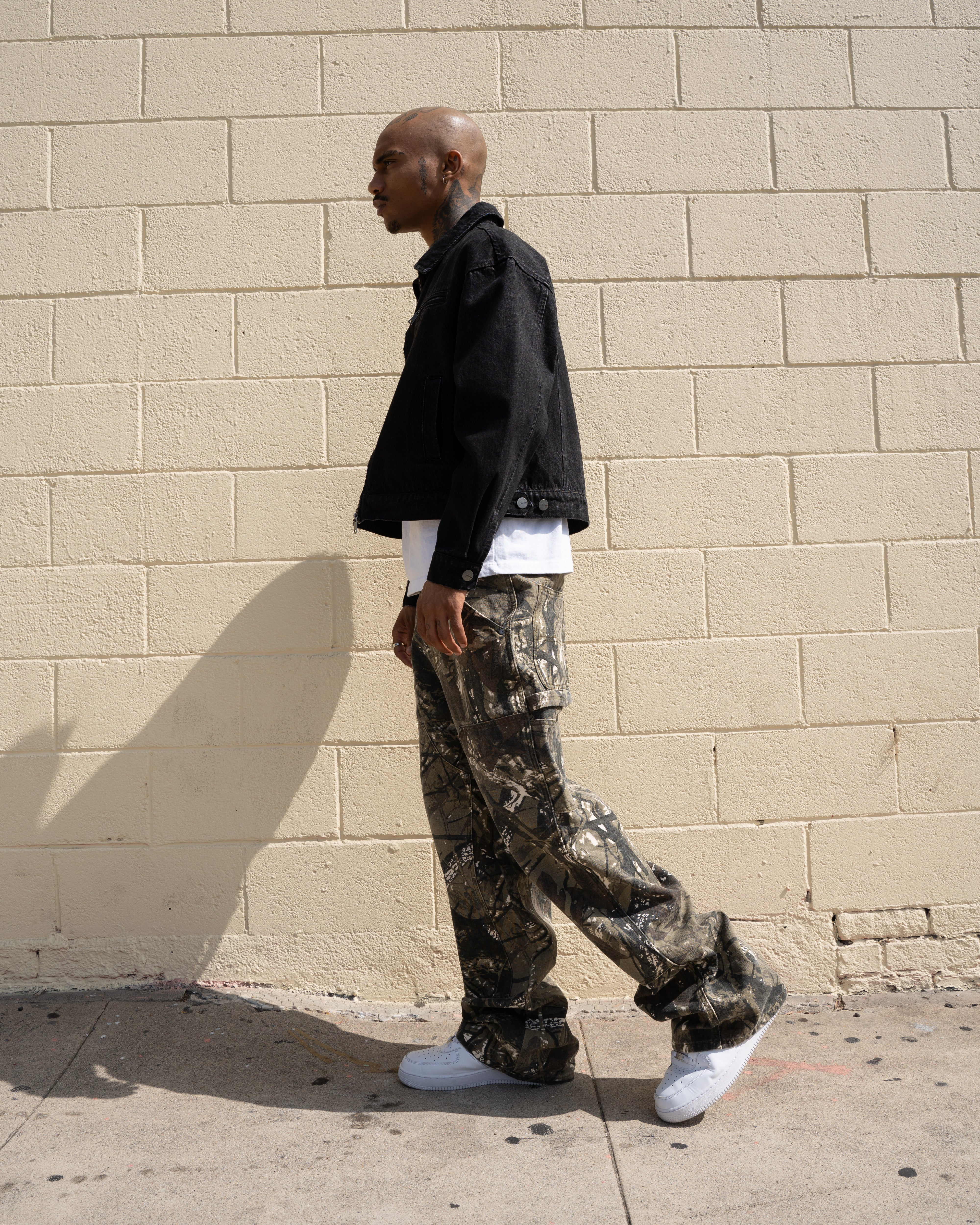 CAMO CARPENTER PANTS - HUNTER CAMO