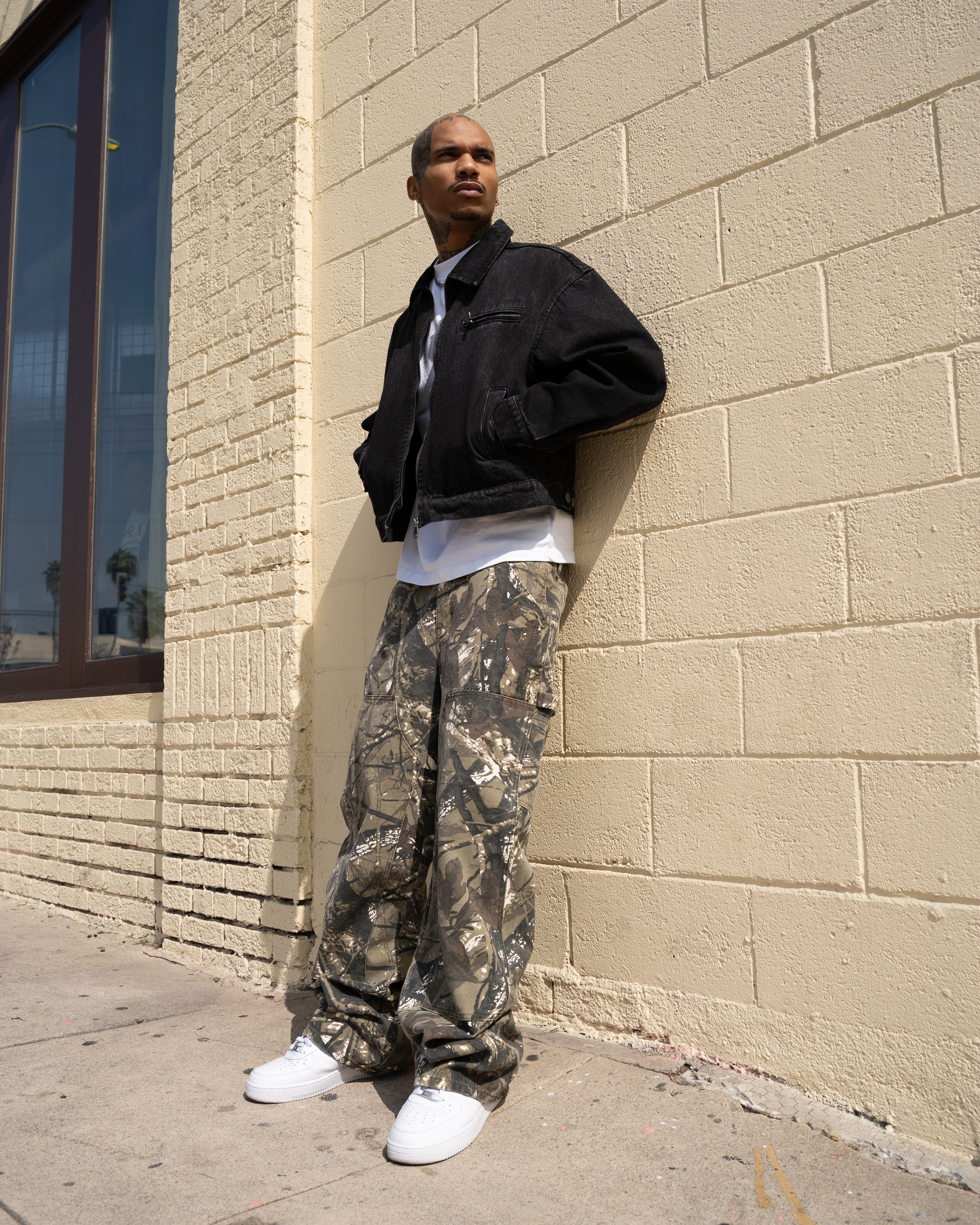 CAMO CARPENTER PANTS - HUNTER CAMO