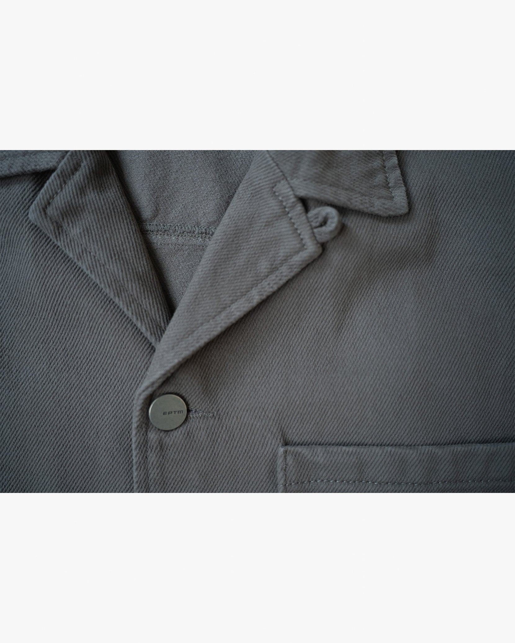 EPTM BOXY TWILL SHIRT - GREY