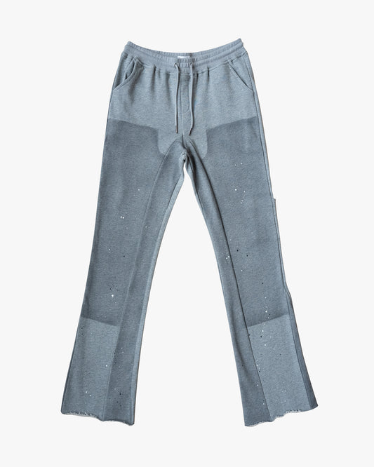 EPTM FRENCH TERRY CARPENTER PANTS - HEATHER GREY