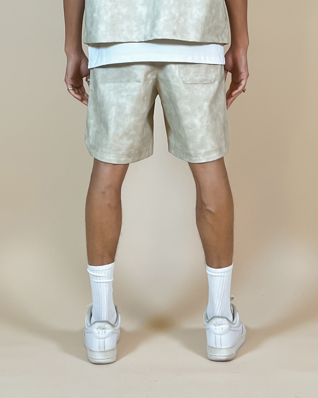 EPTM LUXE SHORTS - CEMENT