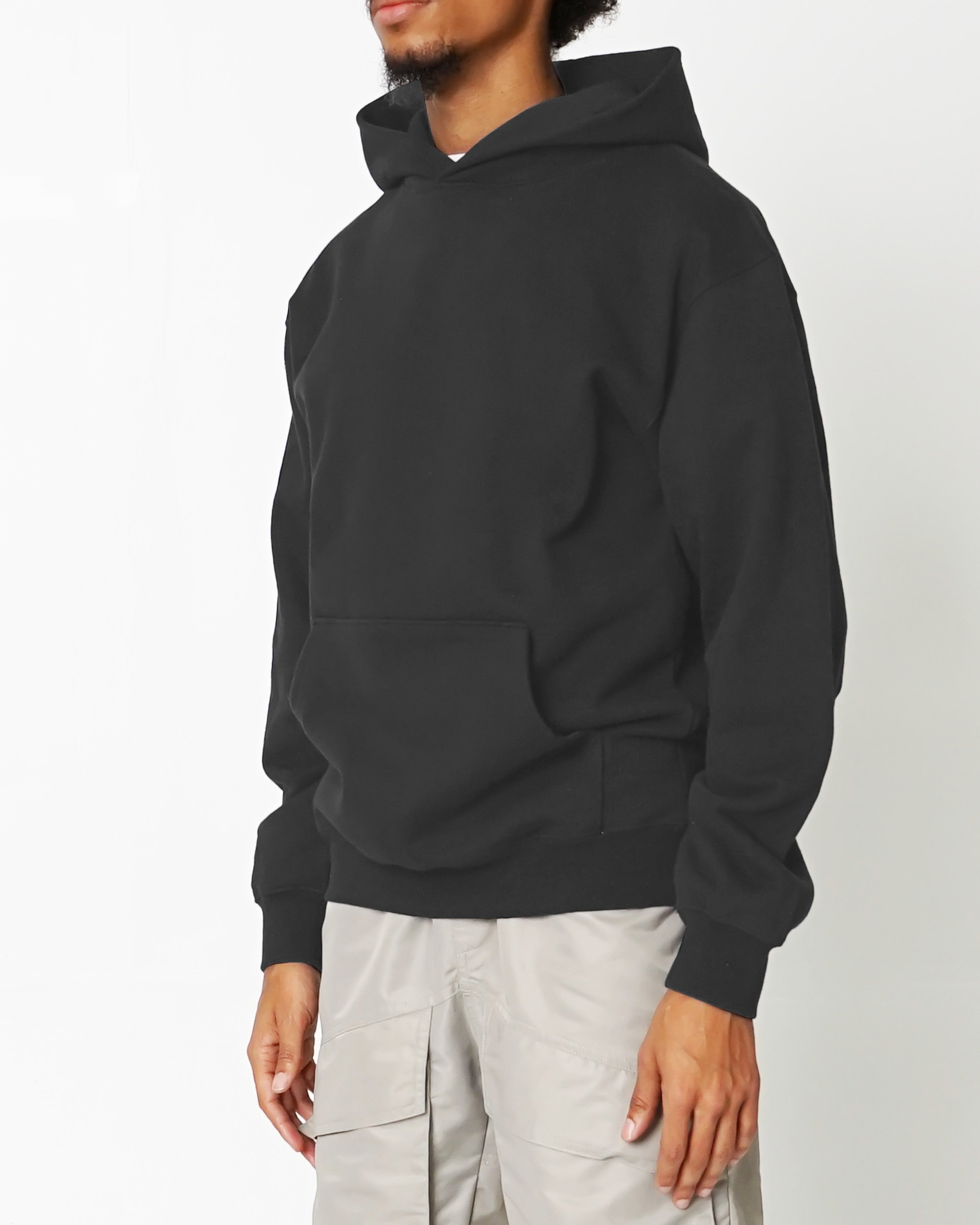 EPTM BIG N TALL PERFECT BOXY HOODIE-CHARCOAL