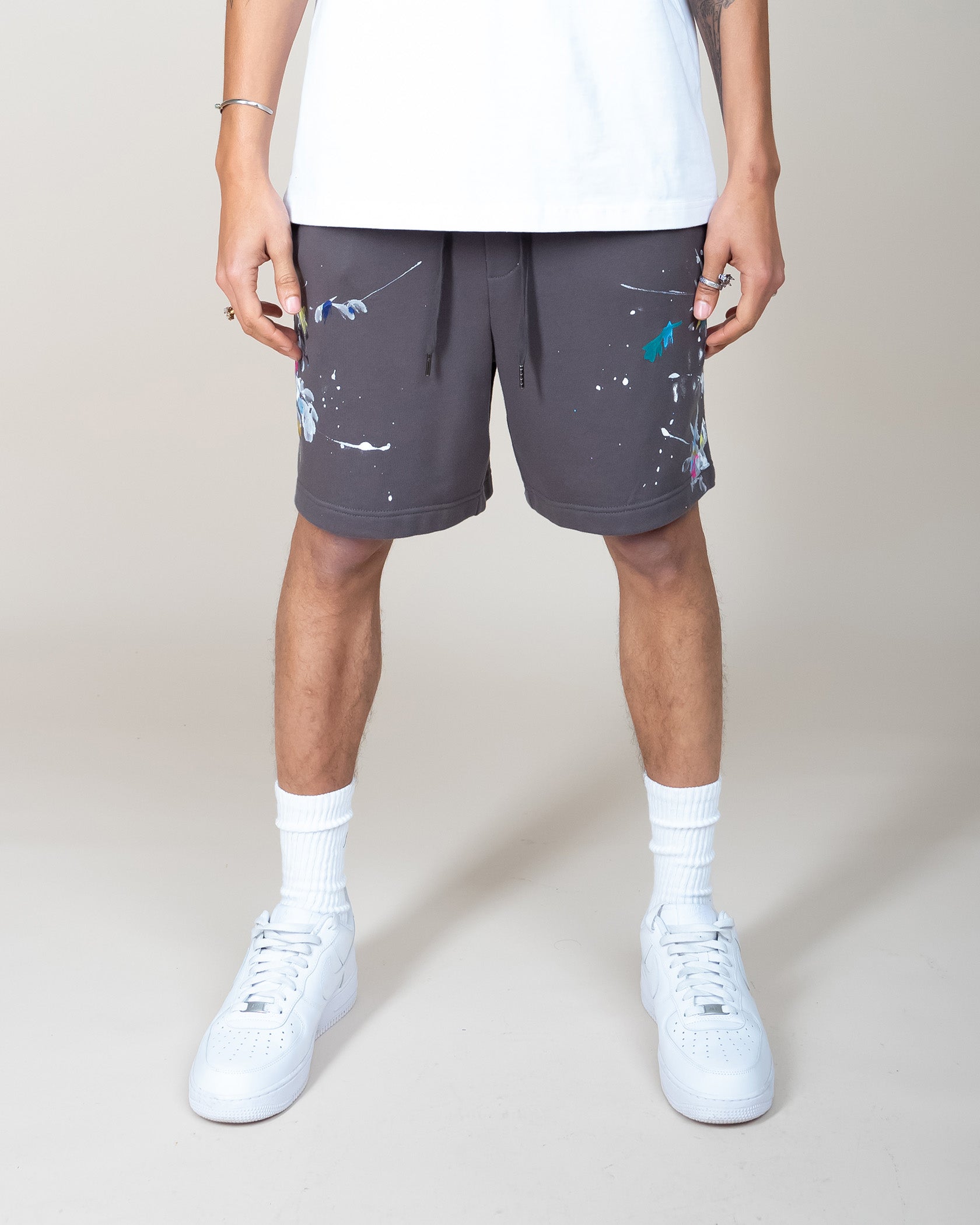 EPTM SHOWROOM SHORTS-CHARCOAL