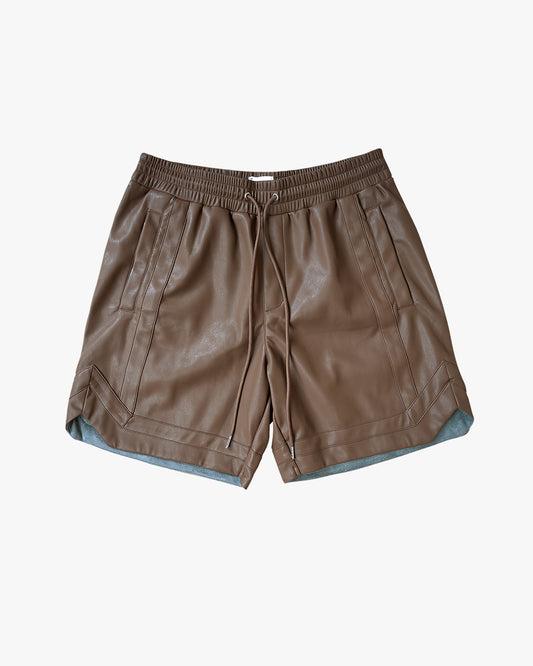 EPTM COURTSIDE SHORTS - BROWN