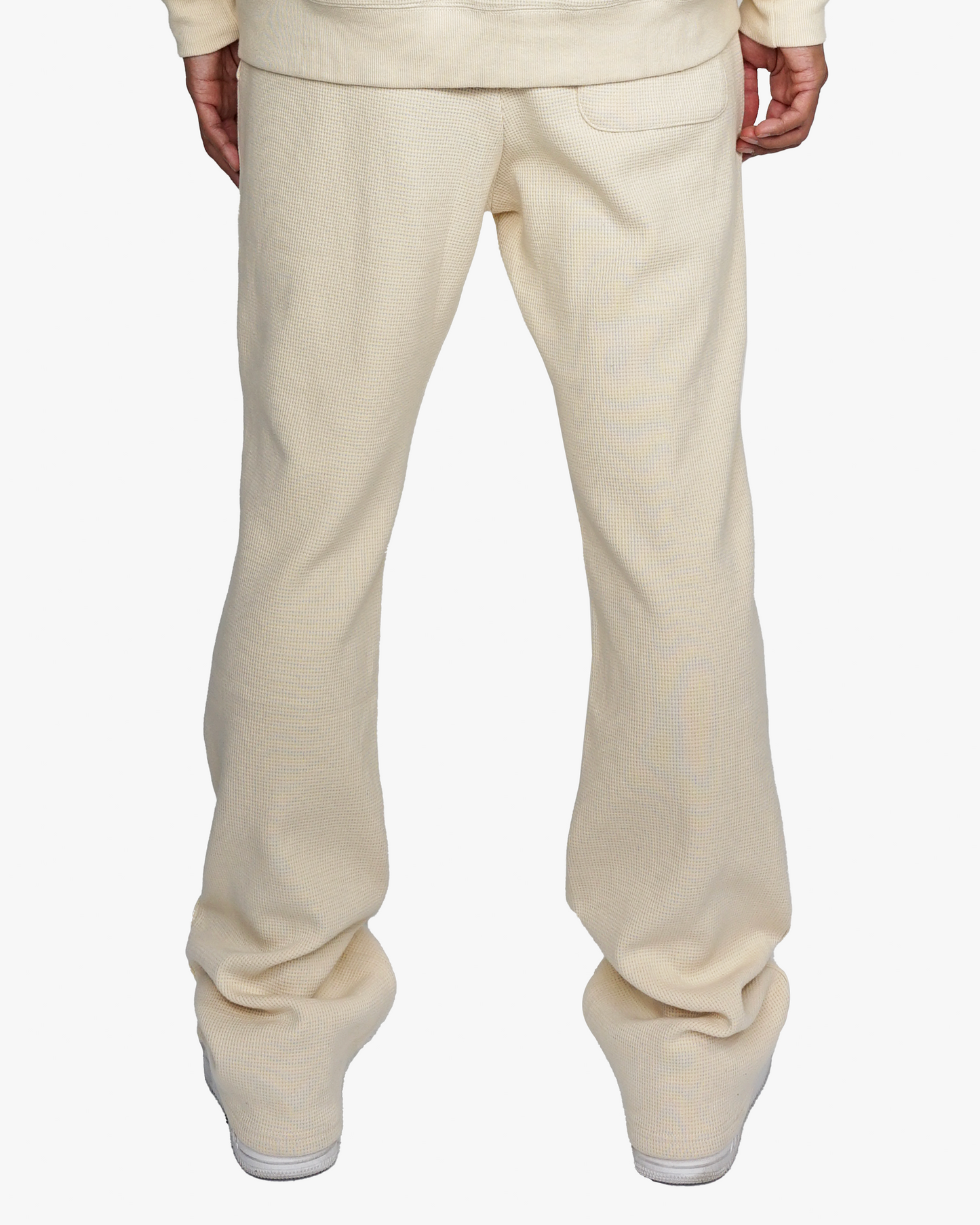 EPTM THERMAL FLARE PANTS-CREAM