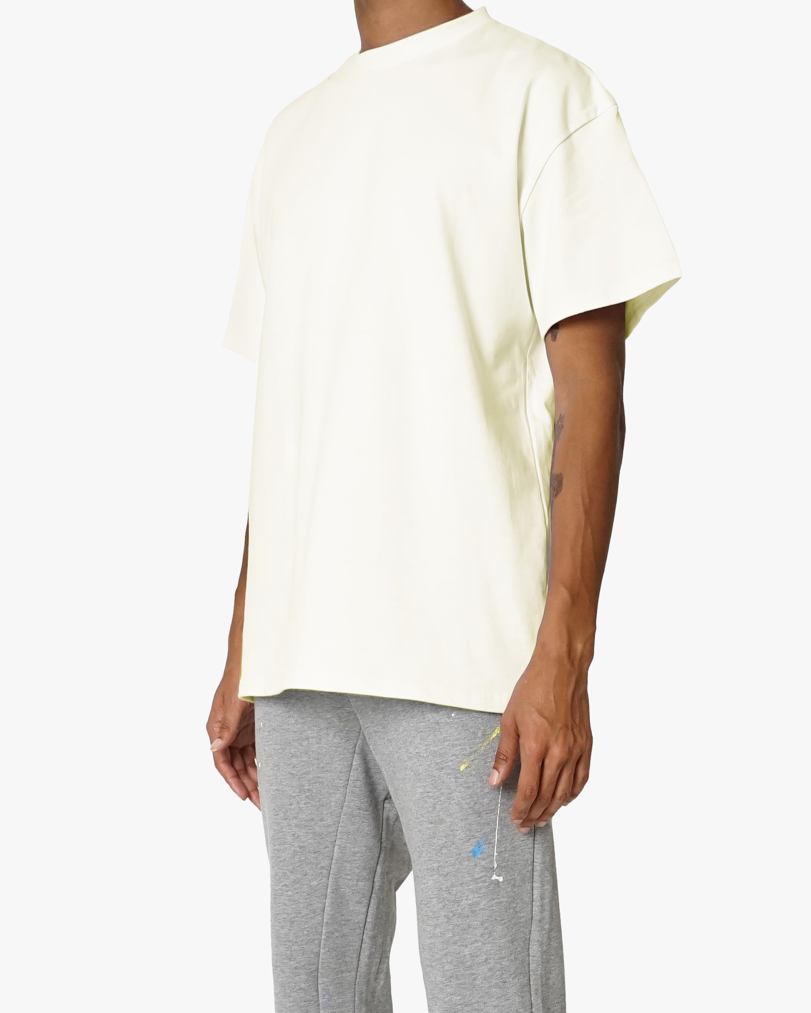 EPTM PERFECT BOXY TEE-CREAM