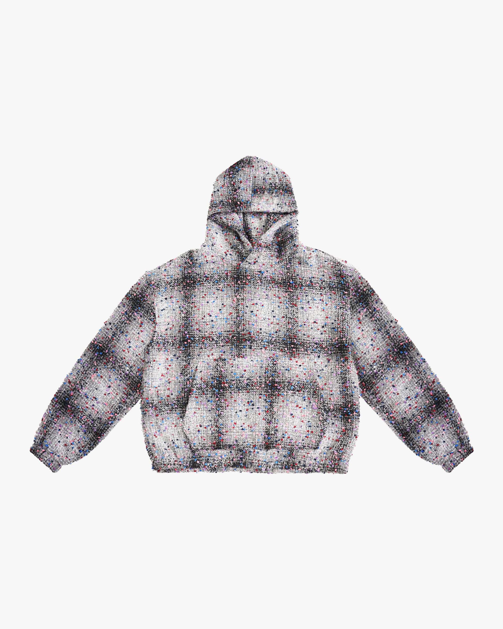 Oversized flannel with best sale hoodie