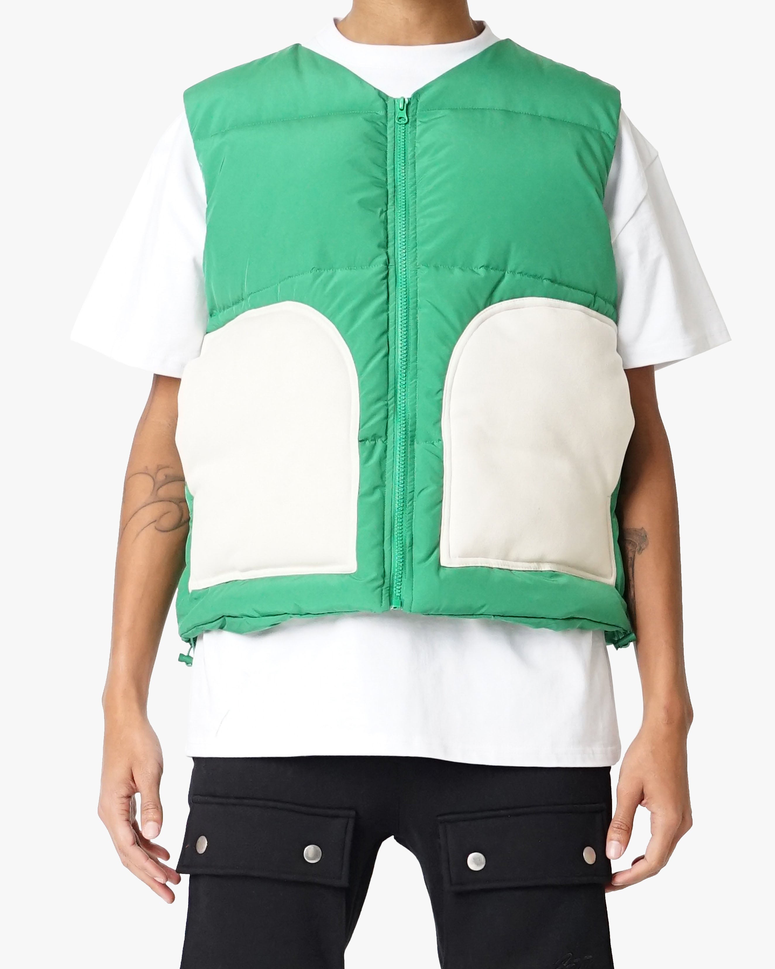 EPTM CONTRAST PUFFER-GREEN