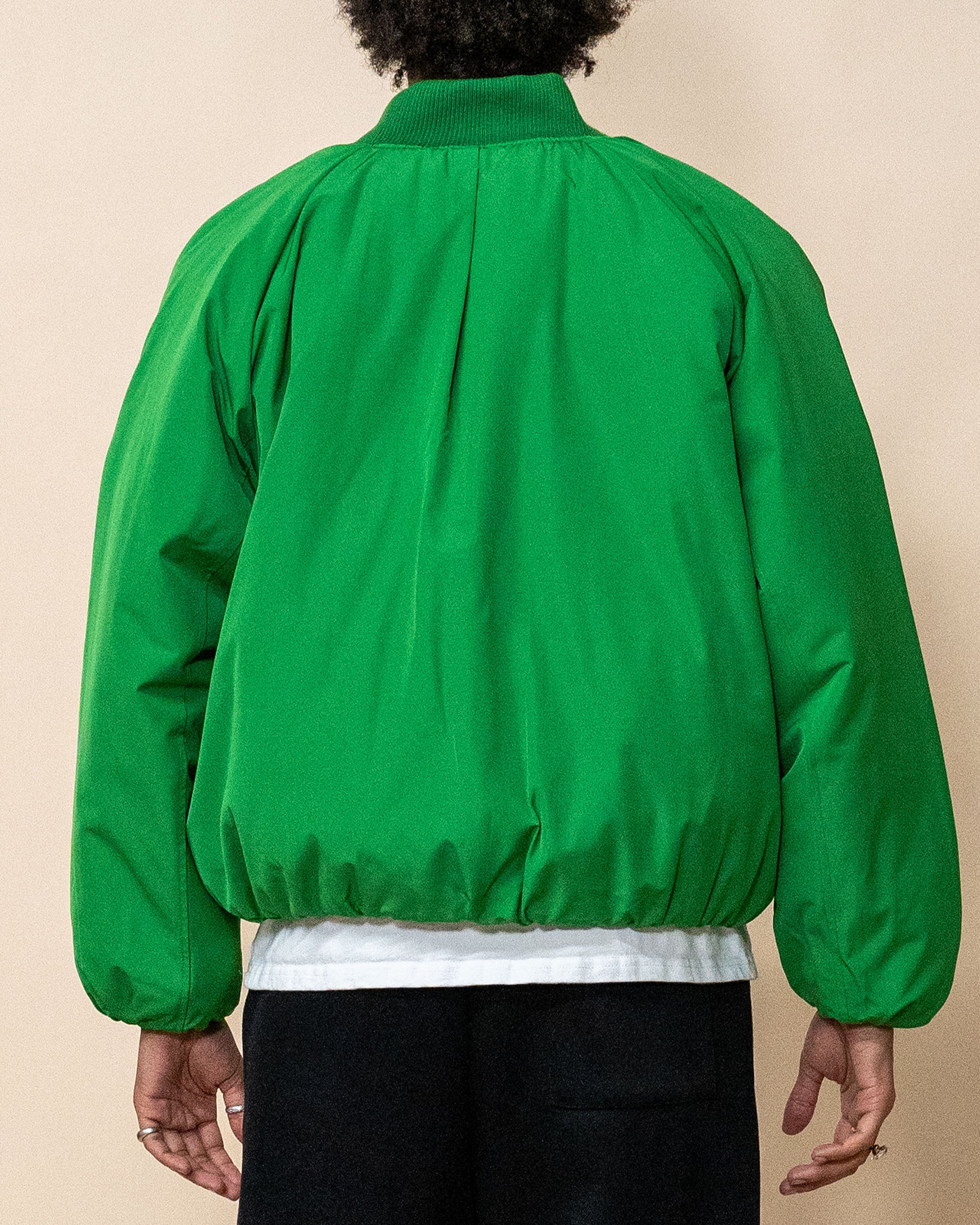 EPTM CAPITAL CROPPED BOMBER-GREEN