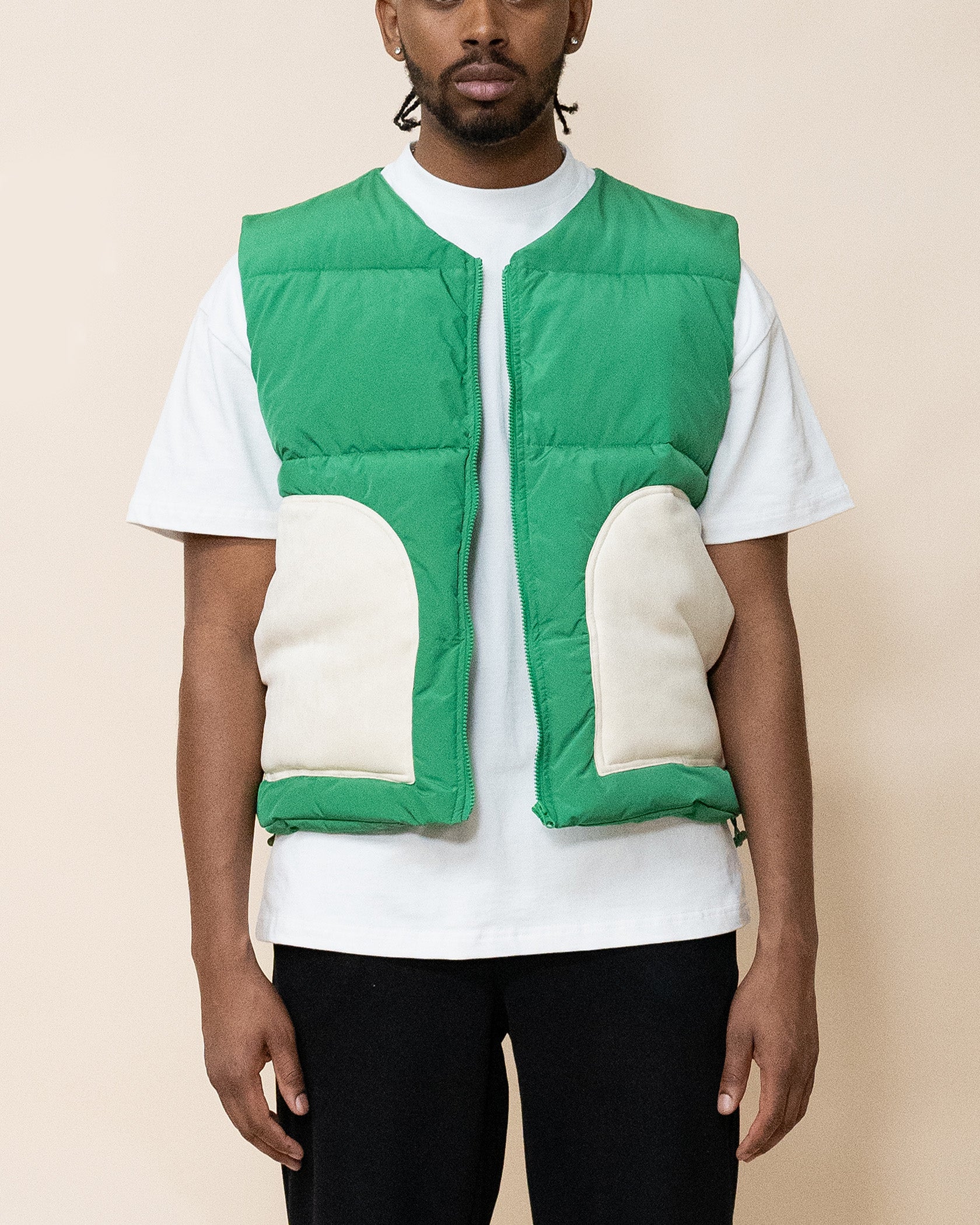 EPTM CONTRAST PUFFER-GREEN